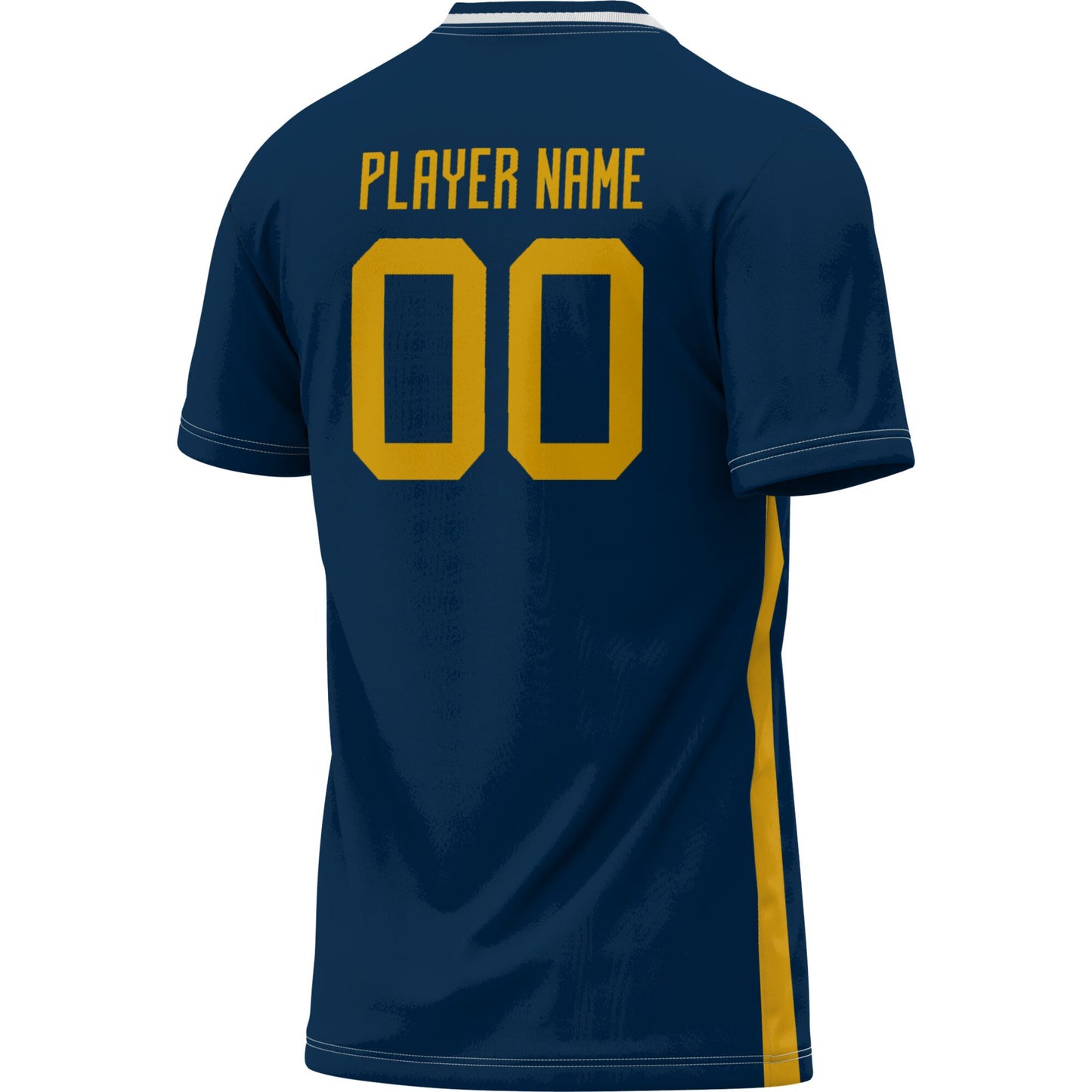 West Virginia Mountaineers GameDay Greats Youth Pick-A-Player NIL Lightweight Soccer Jersey - Navy