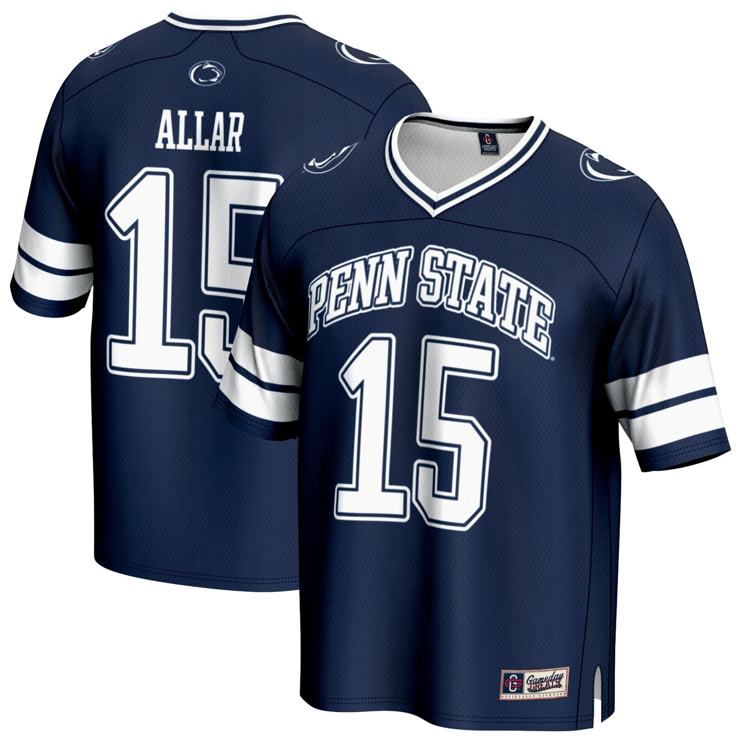 Drew Allar Penn State Nittany Lions GameDay Greats Unisex NIL Lightweight Football Player Jersey - Navy