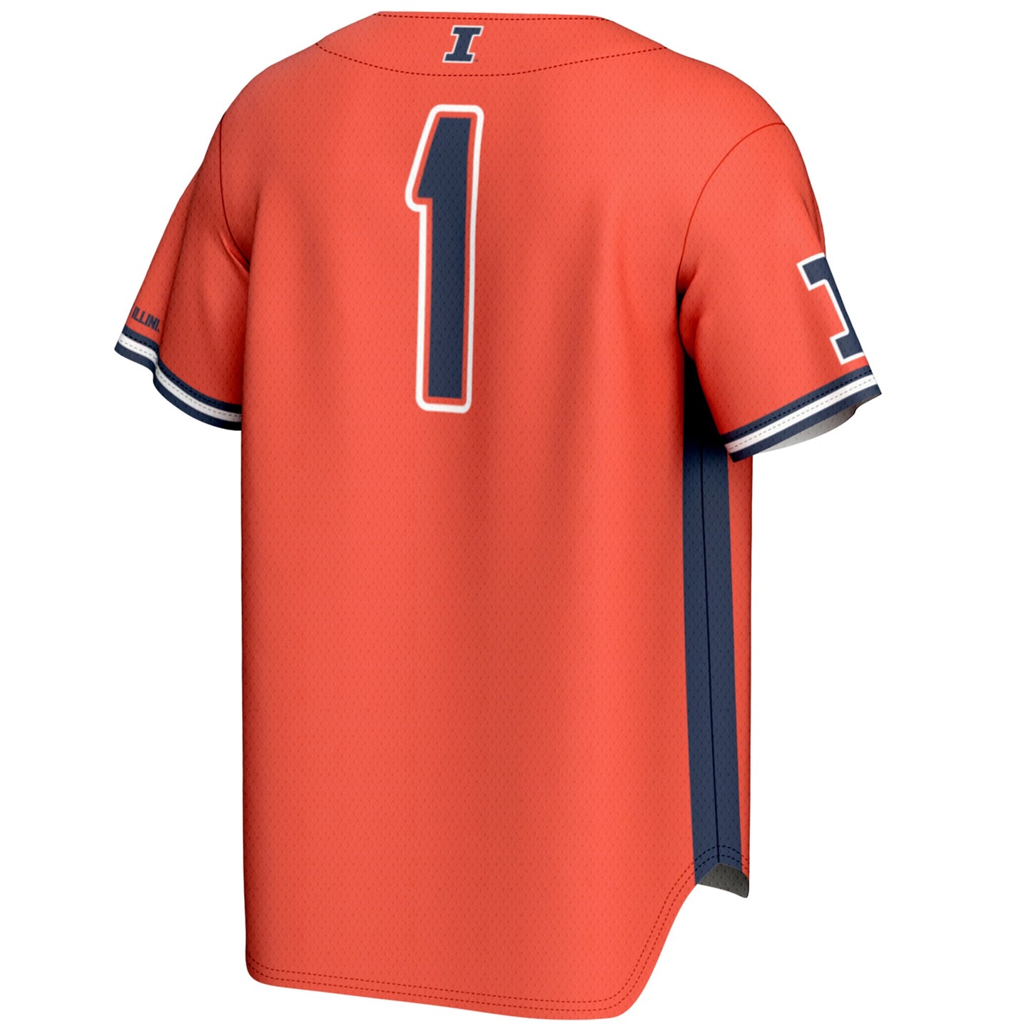 #1 Illinois Fighting Illini GameDay Greats Lightweight Baseball Jersey - Navy