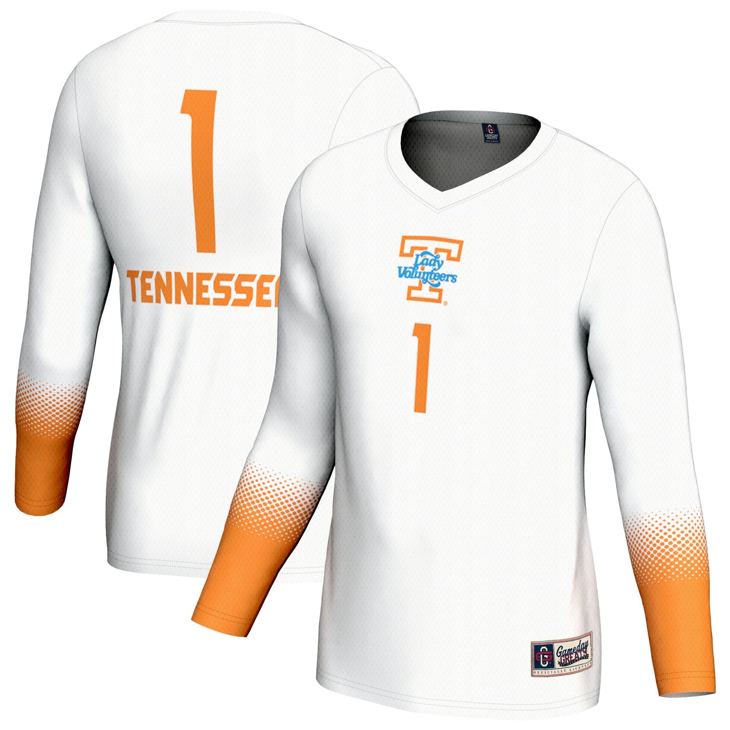 Tennessee Volunteers GameDay Greats Unisex Lightweight Volleyball Fashion Jersey - Orange
