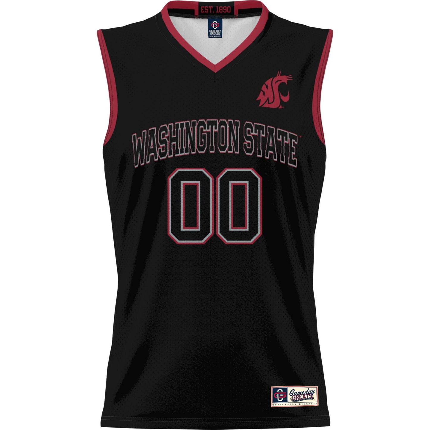 Washington State Cougars GameDay Greats Youth NIL Pick-A-Player Lightweight Women's Basketball Jersey - Black