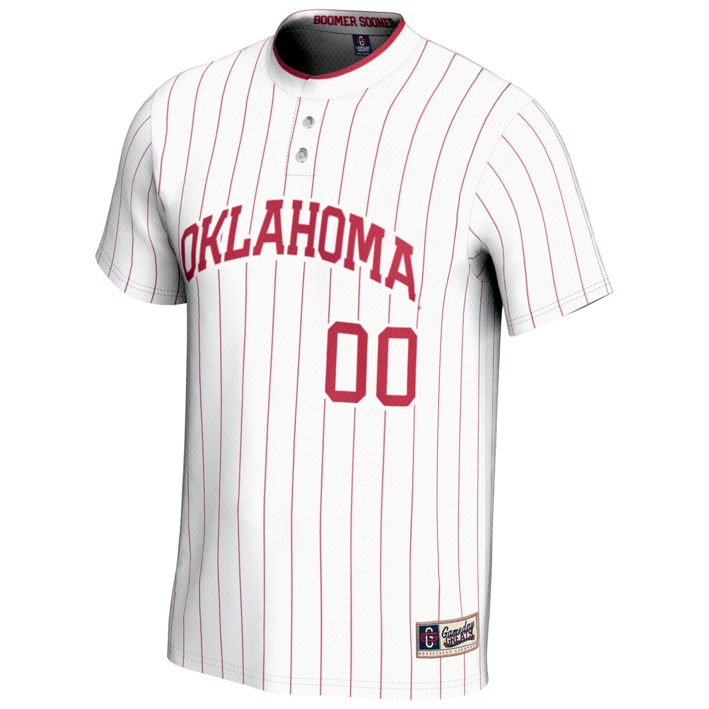 Oklahoma Sooners GameDay Greats NIL Pick-A-Player Lightweight Softball Jersey - Crimson