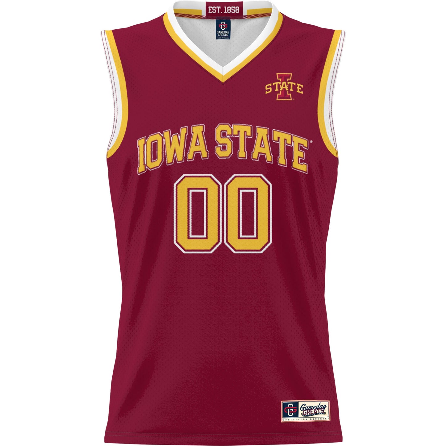 Iowa State Cyclones GameDay Greats Unisex  Lightweight NIL Pick-A-Player Women's Basketball Jersey - Cardinal