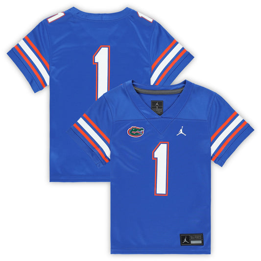 #1 Florida Gators Jordan Brand Preschool Untouchable Replica Game Jersey - Royal