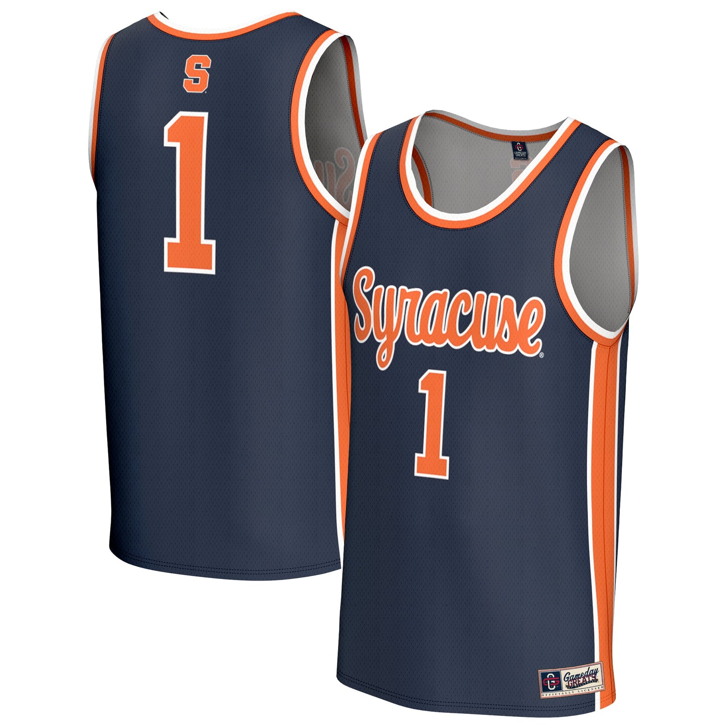 Syracuse Orange GameDay Greats Youth Lightweight Collegiate Basketball Fashion Jersey - White