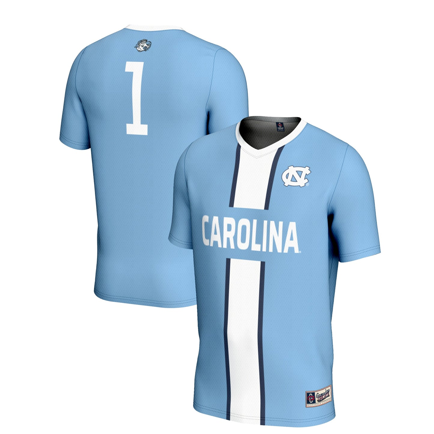 #1 North Carolina Tar Heels GameDay Greats Youth Men's Soccer Jersey - Carolina Blue