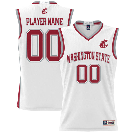 Washington State Cougars GameDay Greats Youth NIL Pick-A-Player Men's Basketball Jersey - White