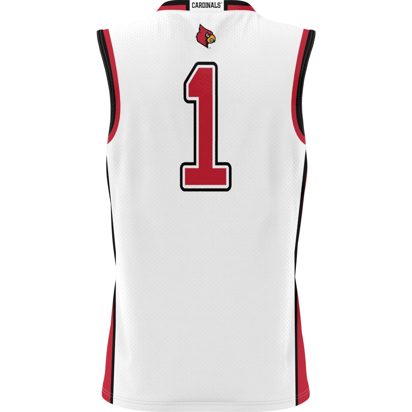 #1 Louisville Cardinals GameDay Greats Unisex Lightweight Basketball Jersey - White