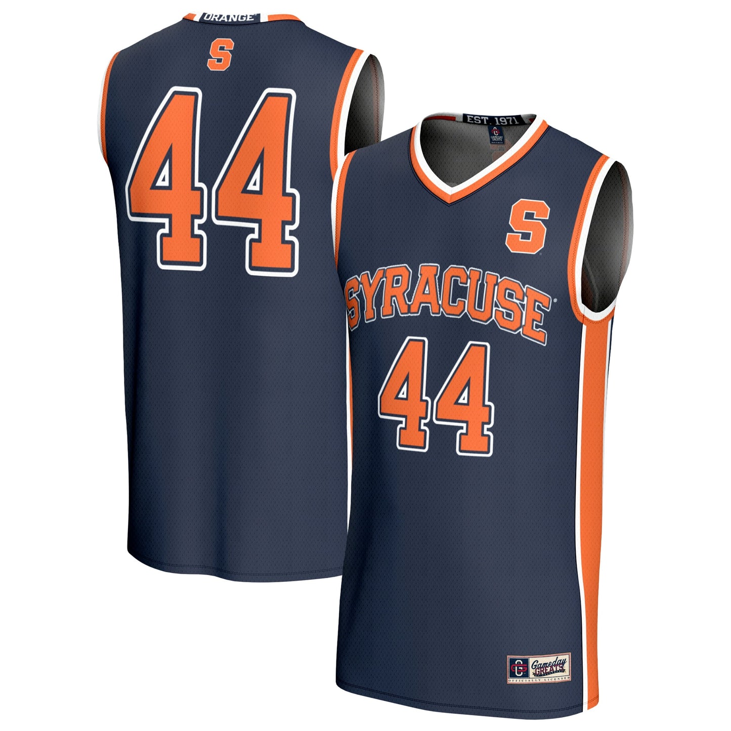 #44 Syracuse Orange GameDay Greats Youth Lightweight Collegiate Basketball Fashion Jersey - Black