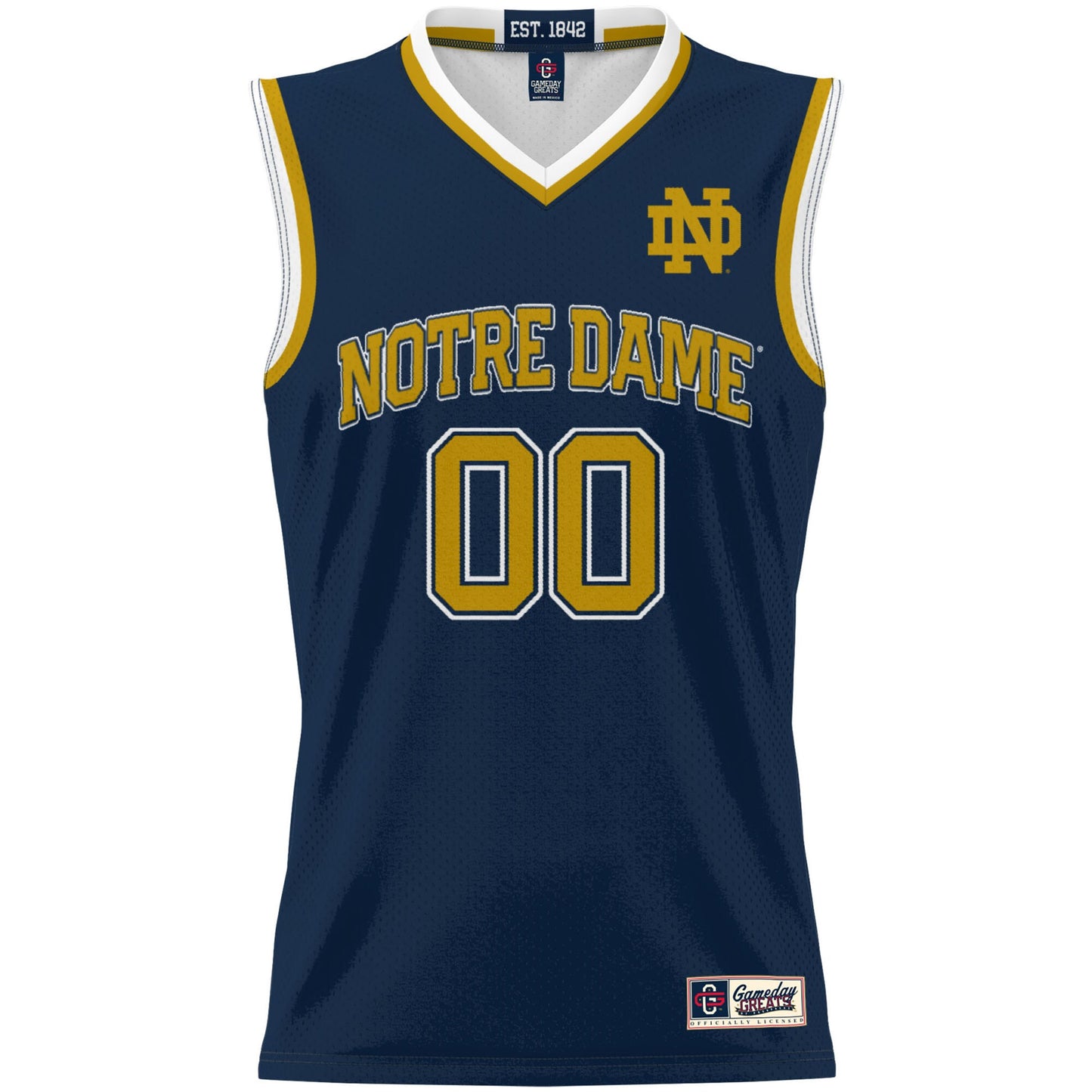Notre Dame Fighting Irish GameDay Greats Youth NIL Pick-A-Player Lightweight Women's Basketball Jersey - Black