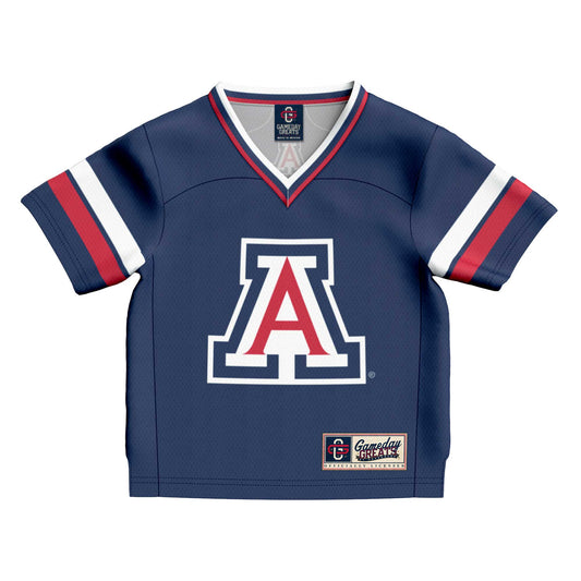 #1 Arizona Wildcats GameDay Greats Infant Collegiate Football Fashion Jersey - Navy