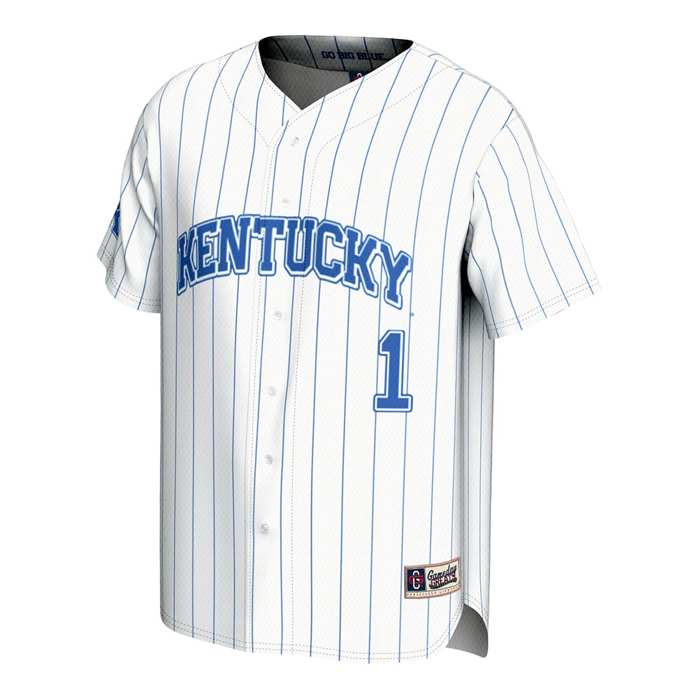 #1 Kentucky Wildcats GameDay Greats Youth Lightweight Baseball Jersey - Royal