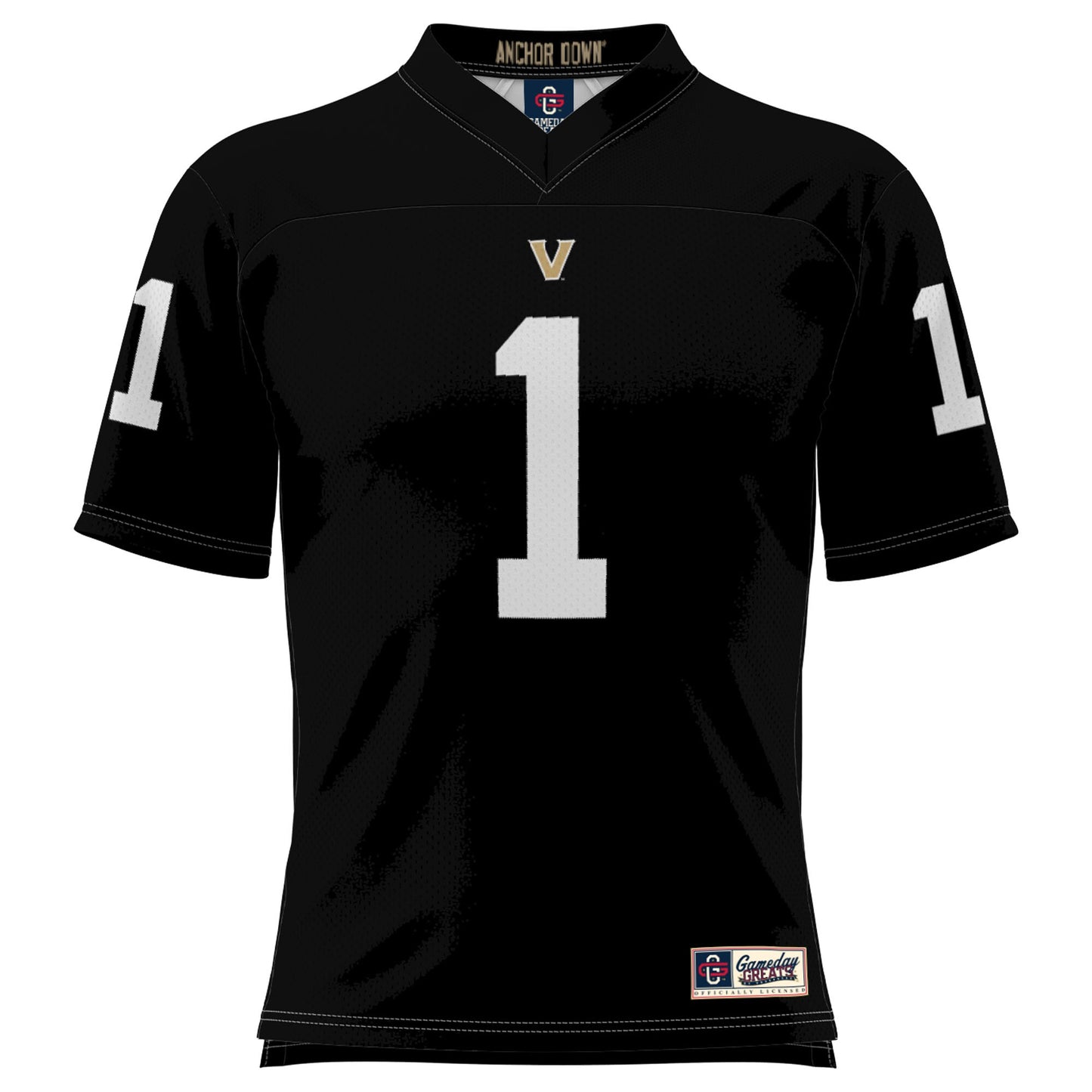 #1  Vanderbilt Commodores GameDay Greats Youth Football Jersey - White