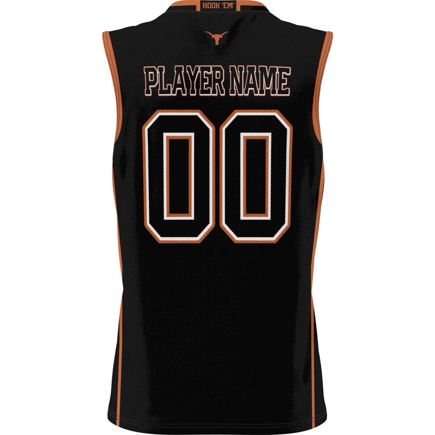 Texas Longhorns GameDay Greats Unisex  Lightweight NIL Pick-A-Player Women's Basketball Jersey - Black