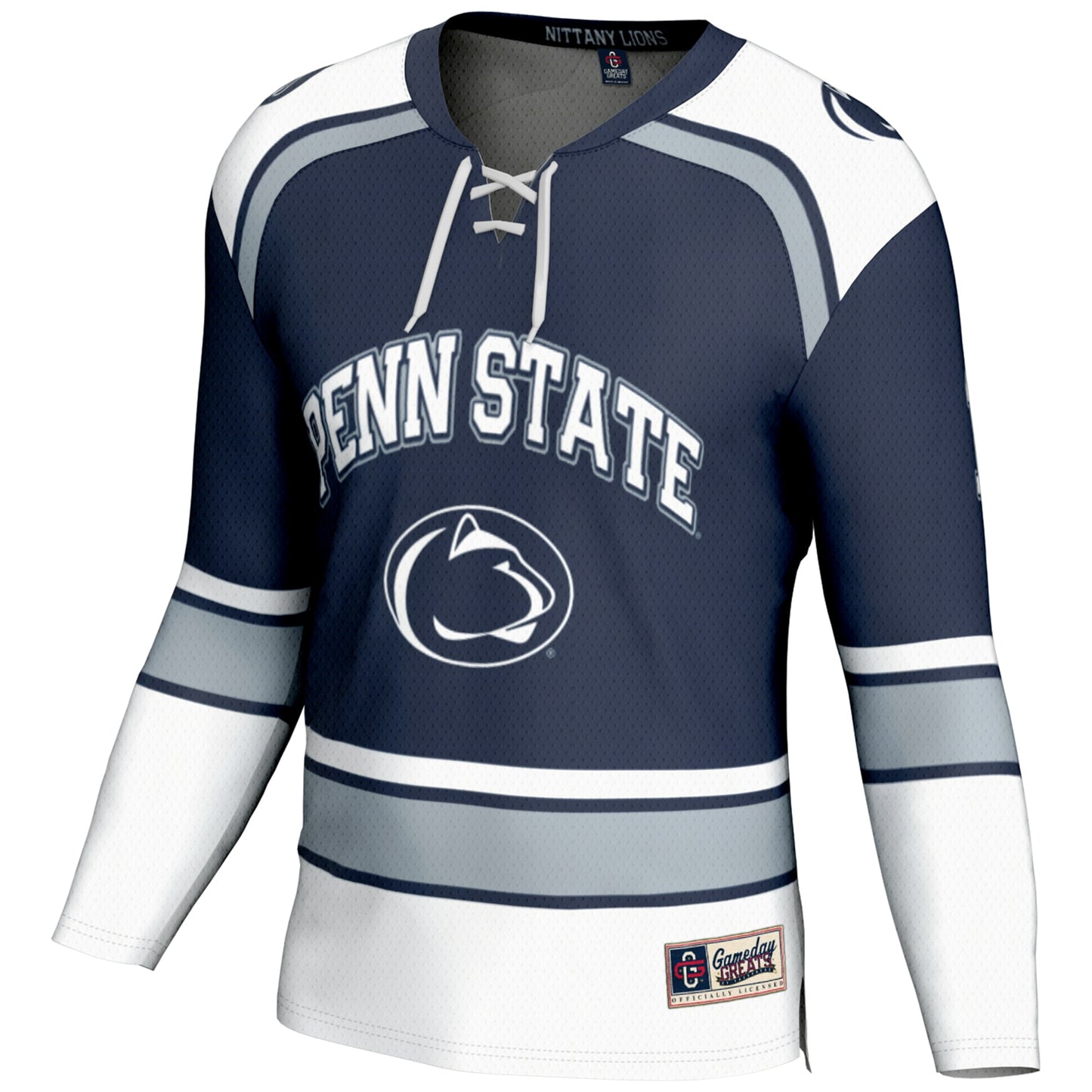 #1 Penn State Nittany Lions GameDay Greats Youth Hockey Jersey - Navy