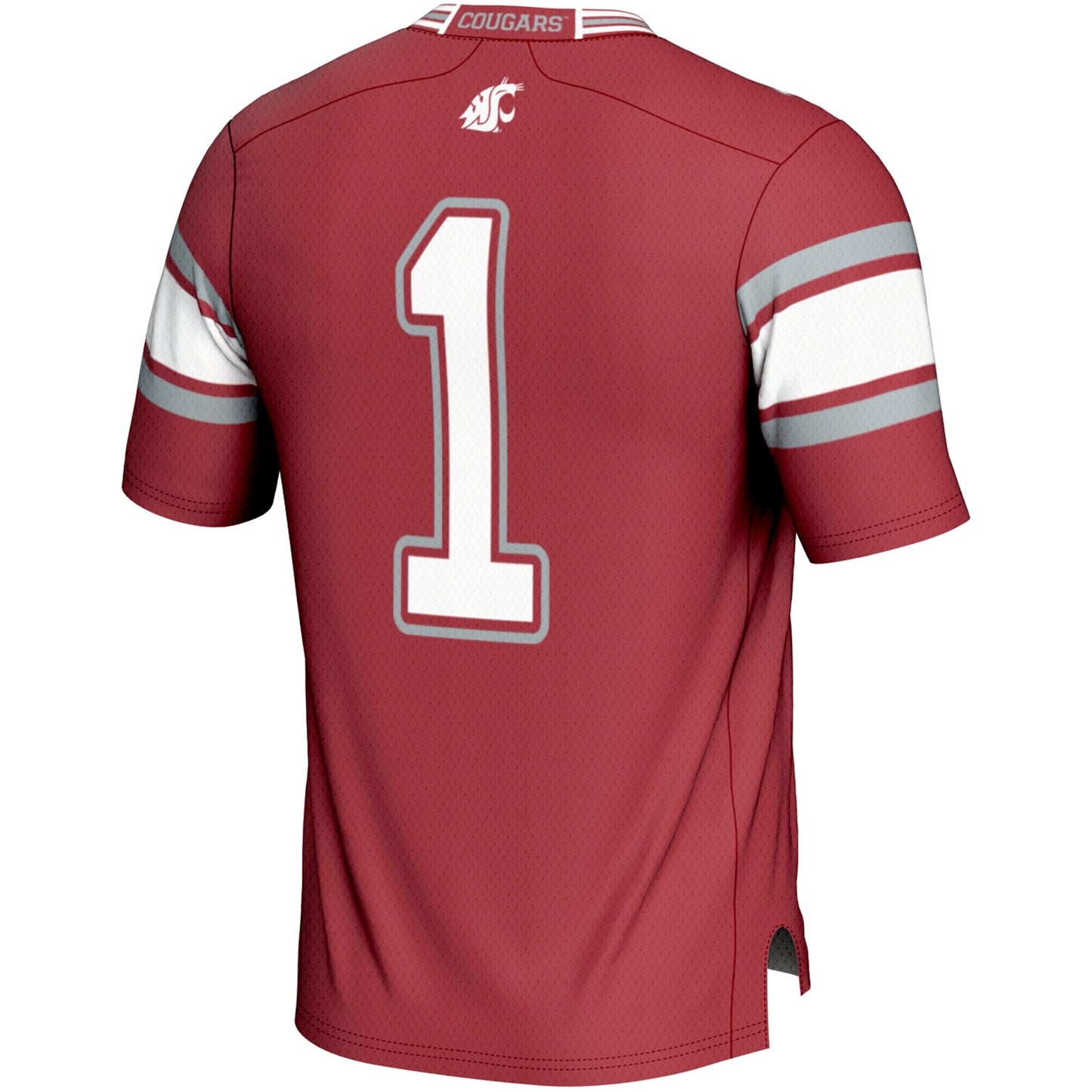 #1 Washington State Cougars GameDay Greats Youth Endzone Football Jersey - White