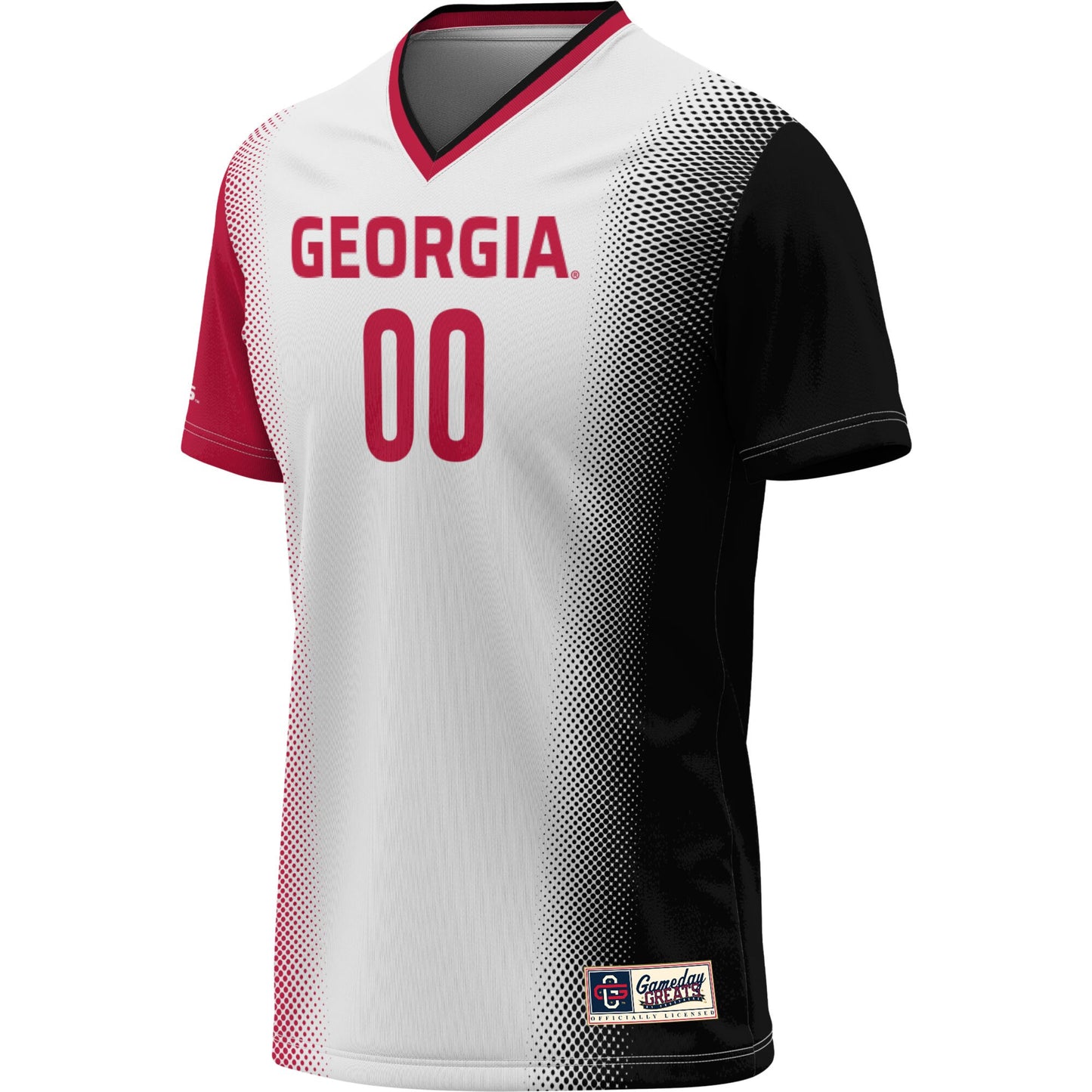 Georgia Bulldogs GameDay Greats Youth NIL Pick-A-Player Lightweight Women's Soccer Jersey - White