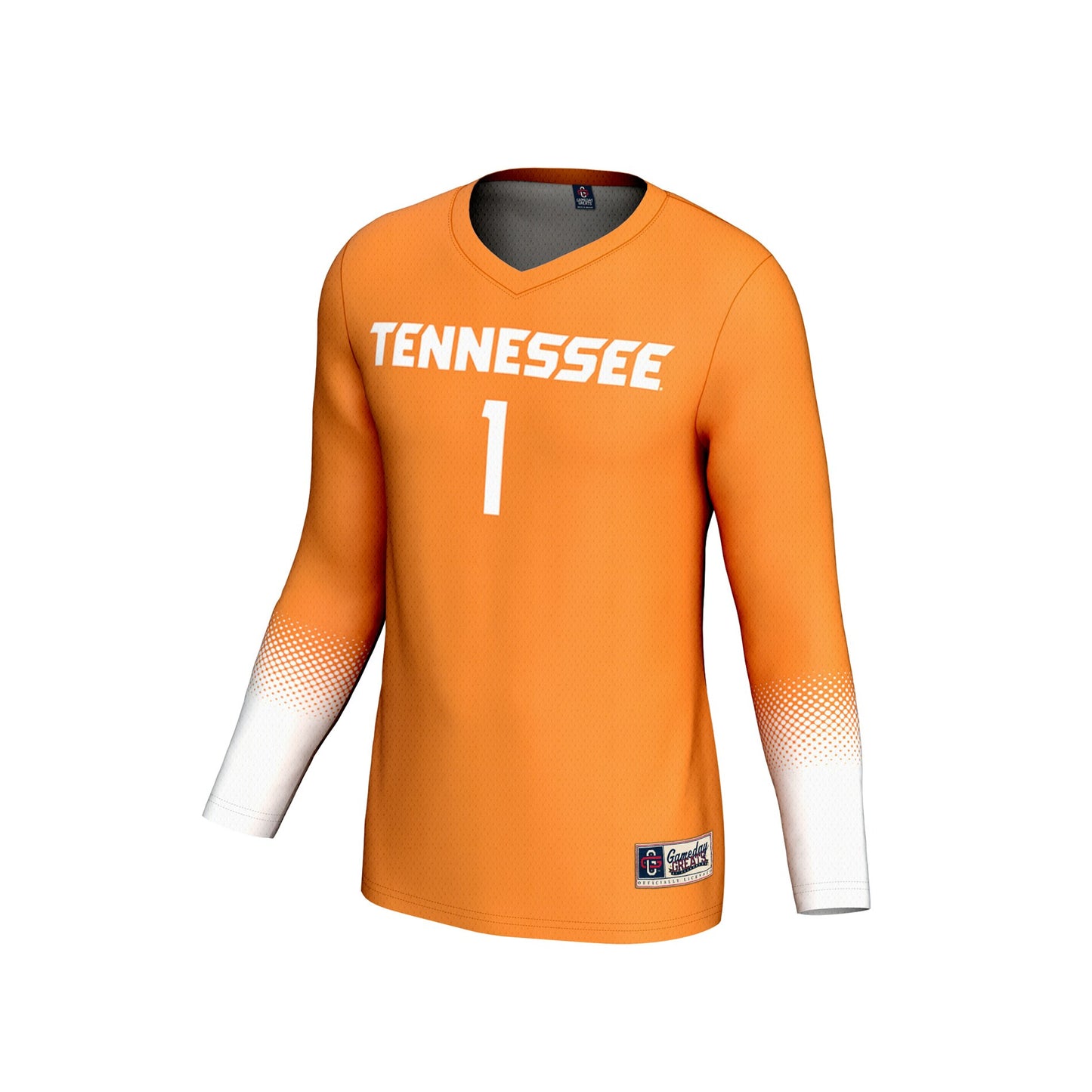 Tennessee Volunteers GameDay Greats Unisex Lightweight Volleyball Fashion Jersey - Orange