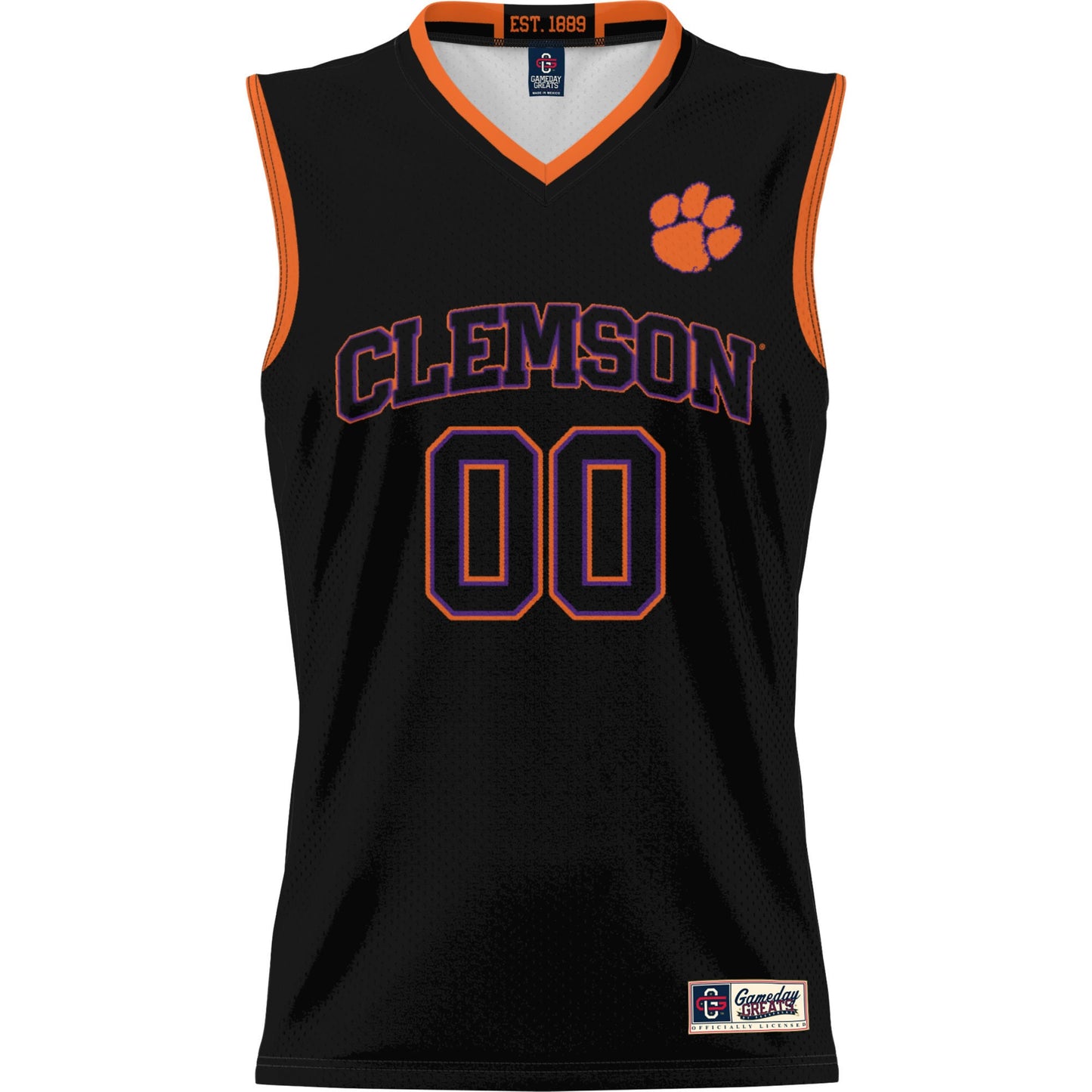 Clemson Tigers GameDay Greats Youth NIL Pick-A-Player Lightweight Women's Basketball Jersey - White