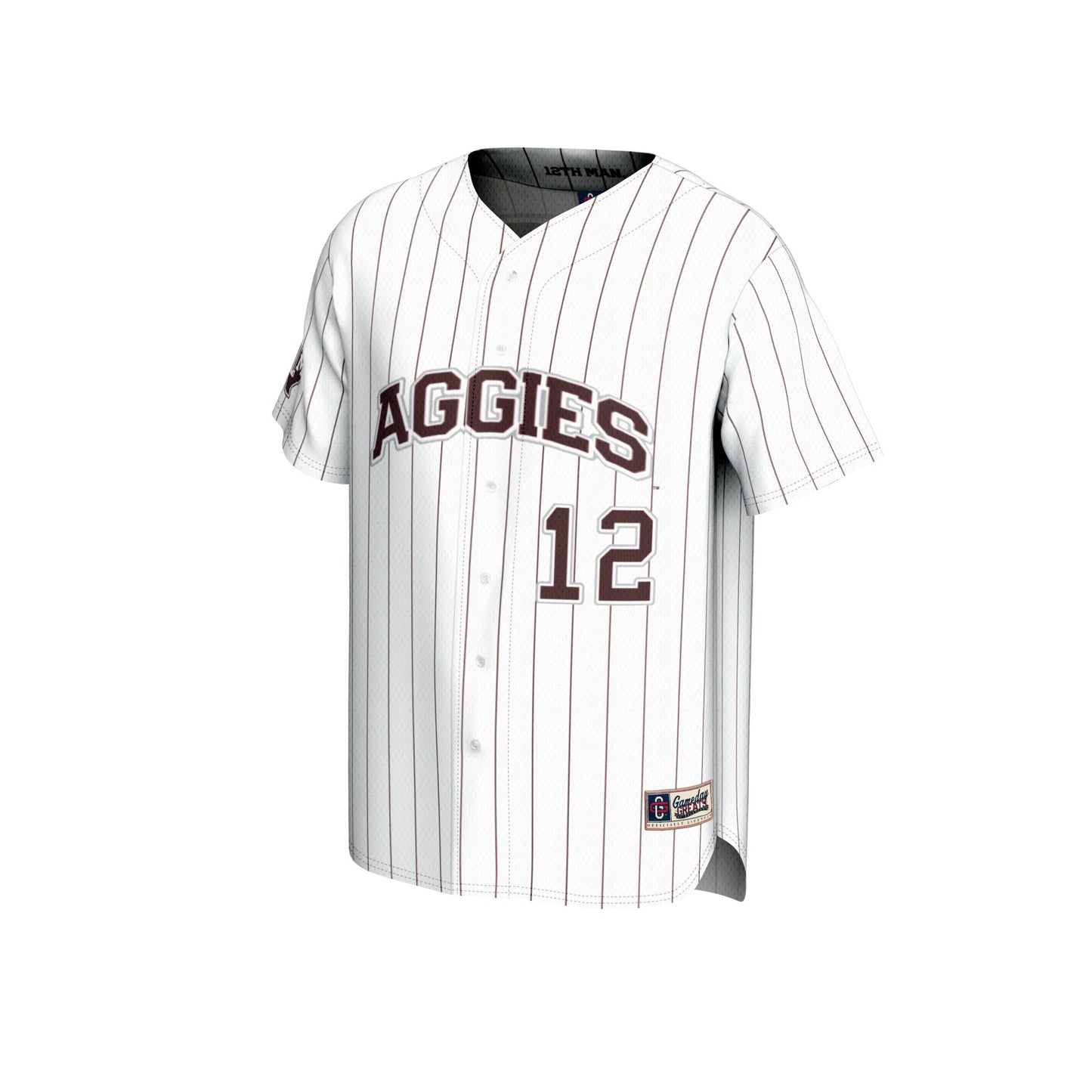 Texas A&M Aggies GameDay Greats Youth Lightweight Baseball Jersey - Maroon