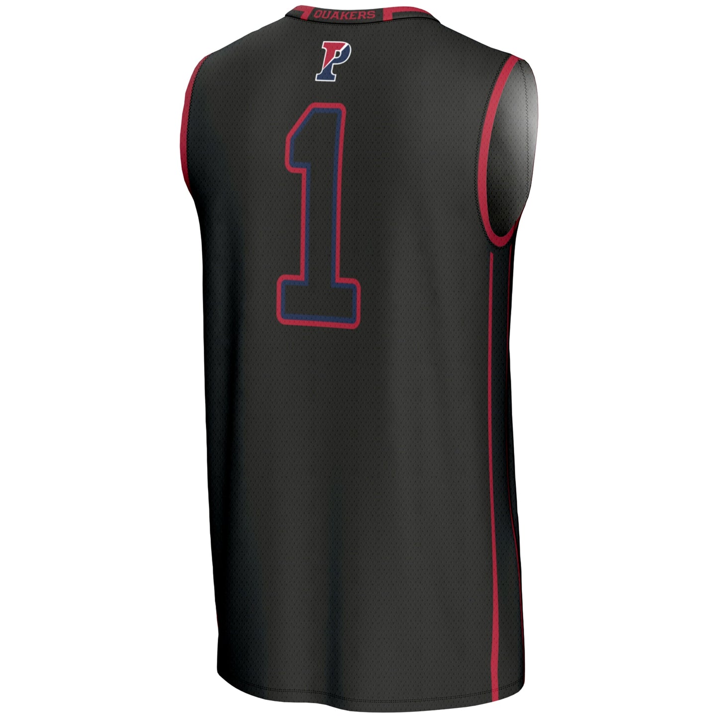 #1 Pennsylvania Quakers GameDay Greats Youth Lightweight Basketball Jersey - Black
