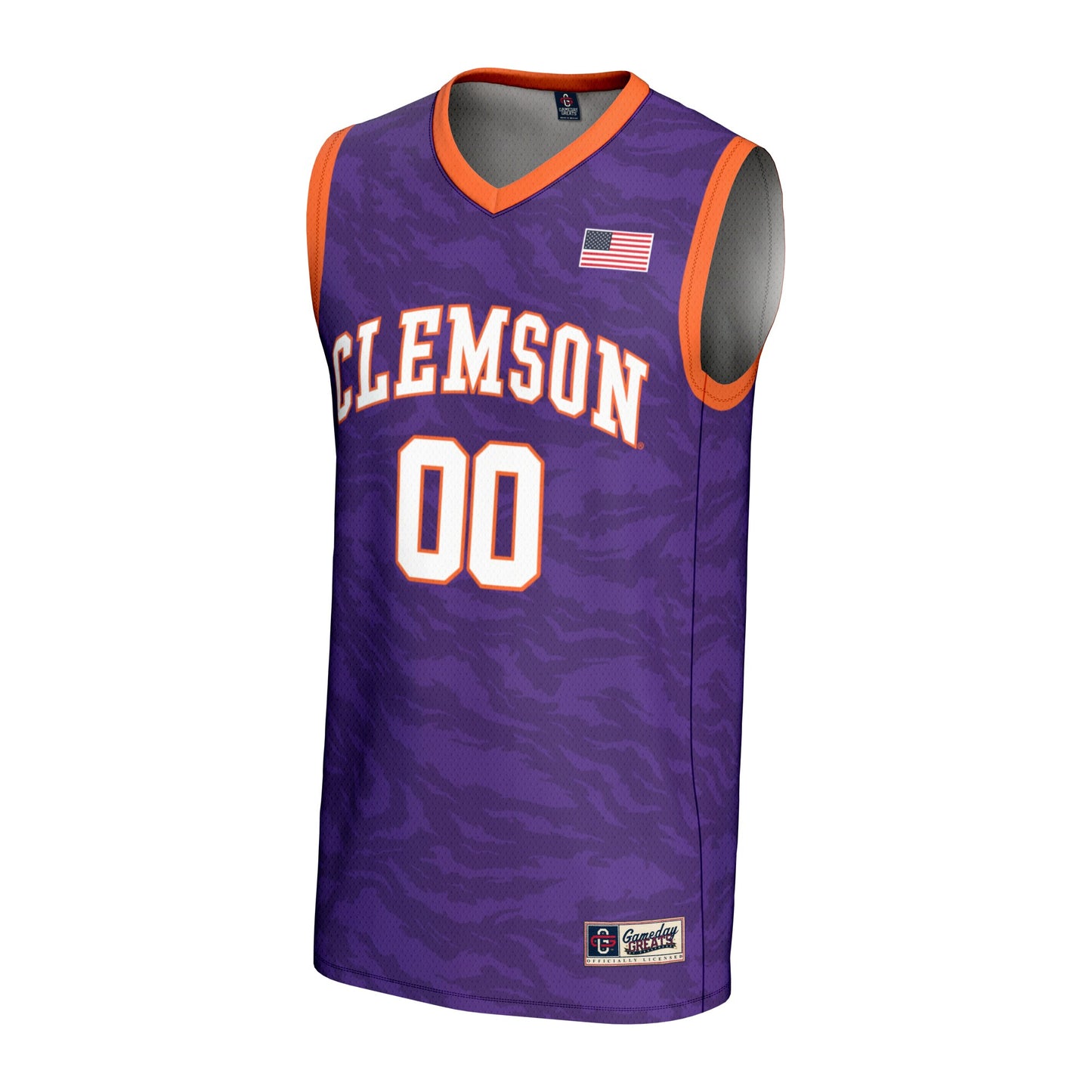 Clemson Tigers GameDay Greats Unisex NIL Pick-A-Player Men's Basketball Lightweight Jersey - Orange