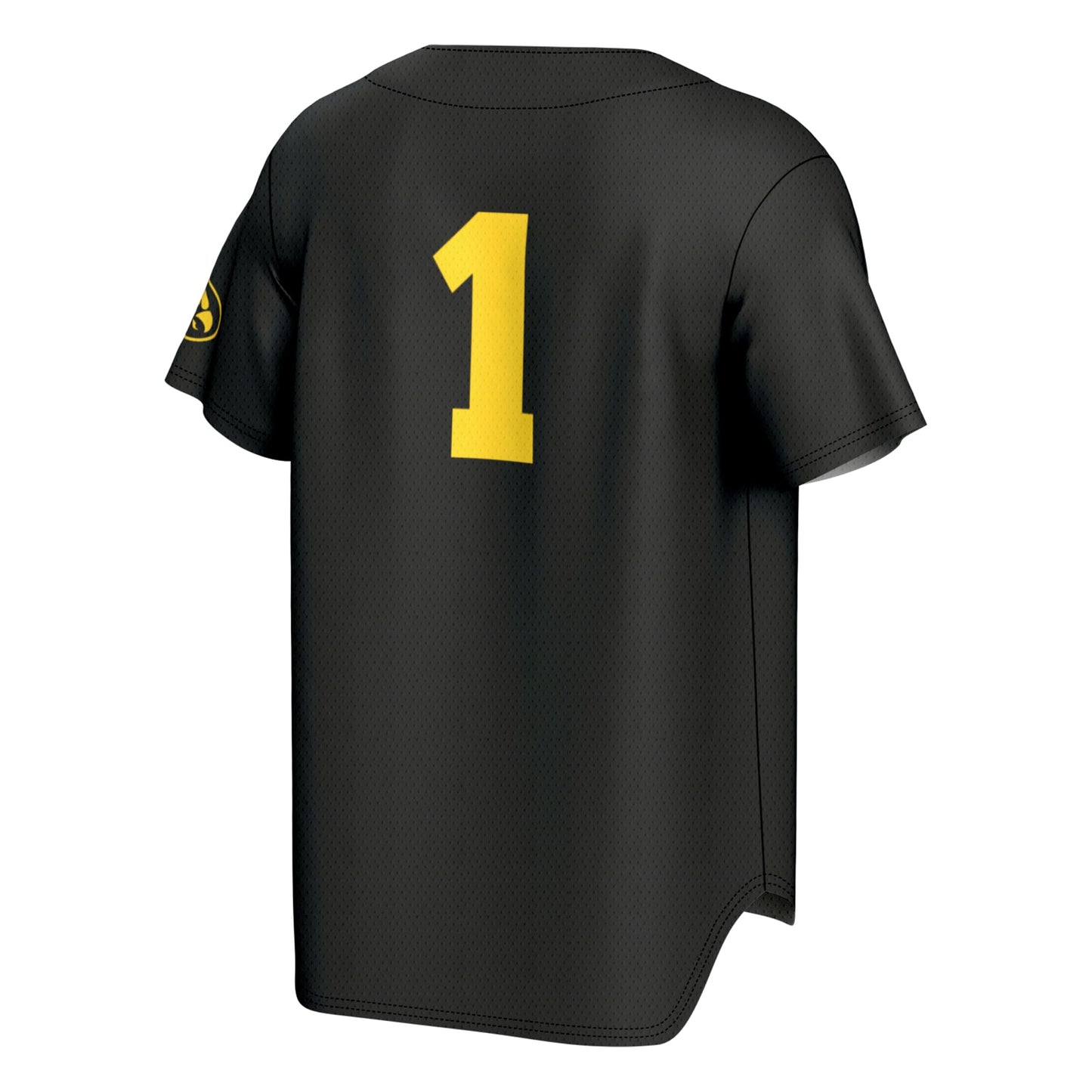 Iowa Hawkeyes GameDay Greats Youth Lightweight Collegiate Baseball Fashion Jersey - Black