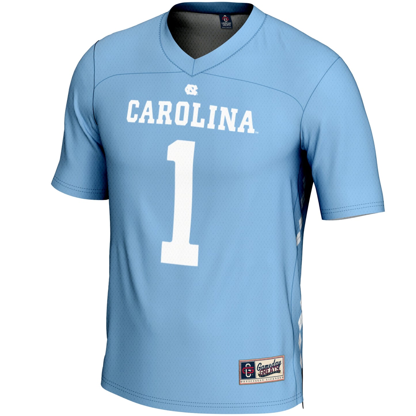 #1 North Carolina Tar Heels GameDay Greats Lightweight Men's Lacrosse Jersey - Navy
