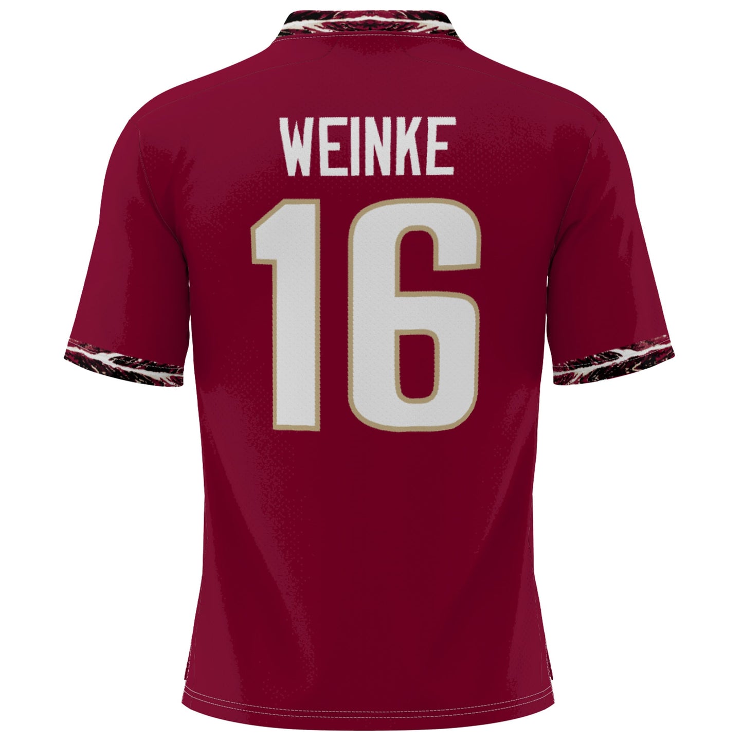 Chris Weinke Florida State Seminoles Heisman Football Jersey - Garnet