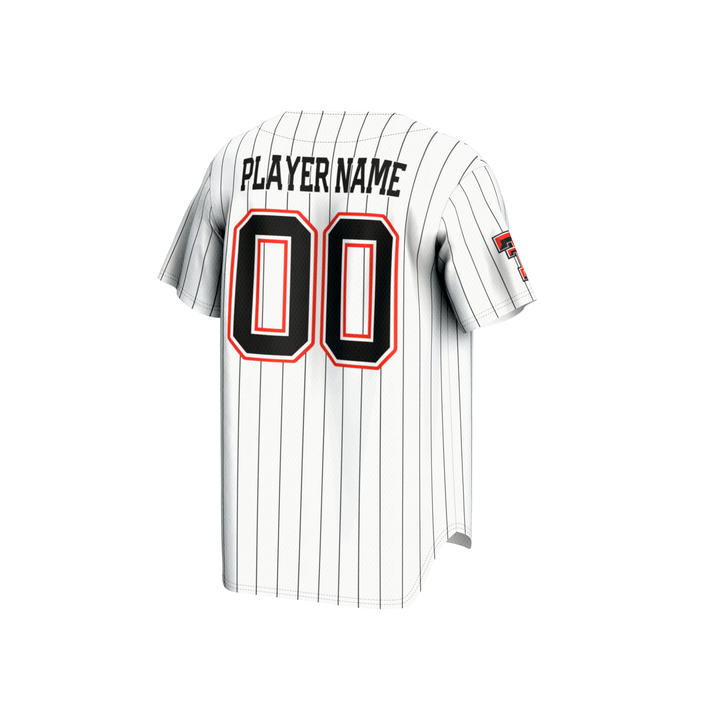 Texas Tech Red Raiders GameDay Greats Youth NIL Pick-A-Player Baseball Lightweight Jersey - Red