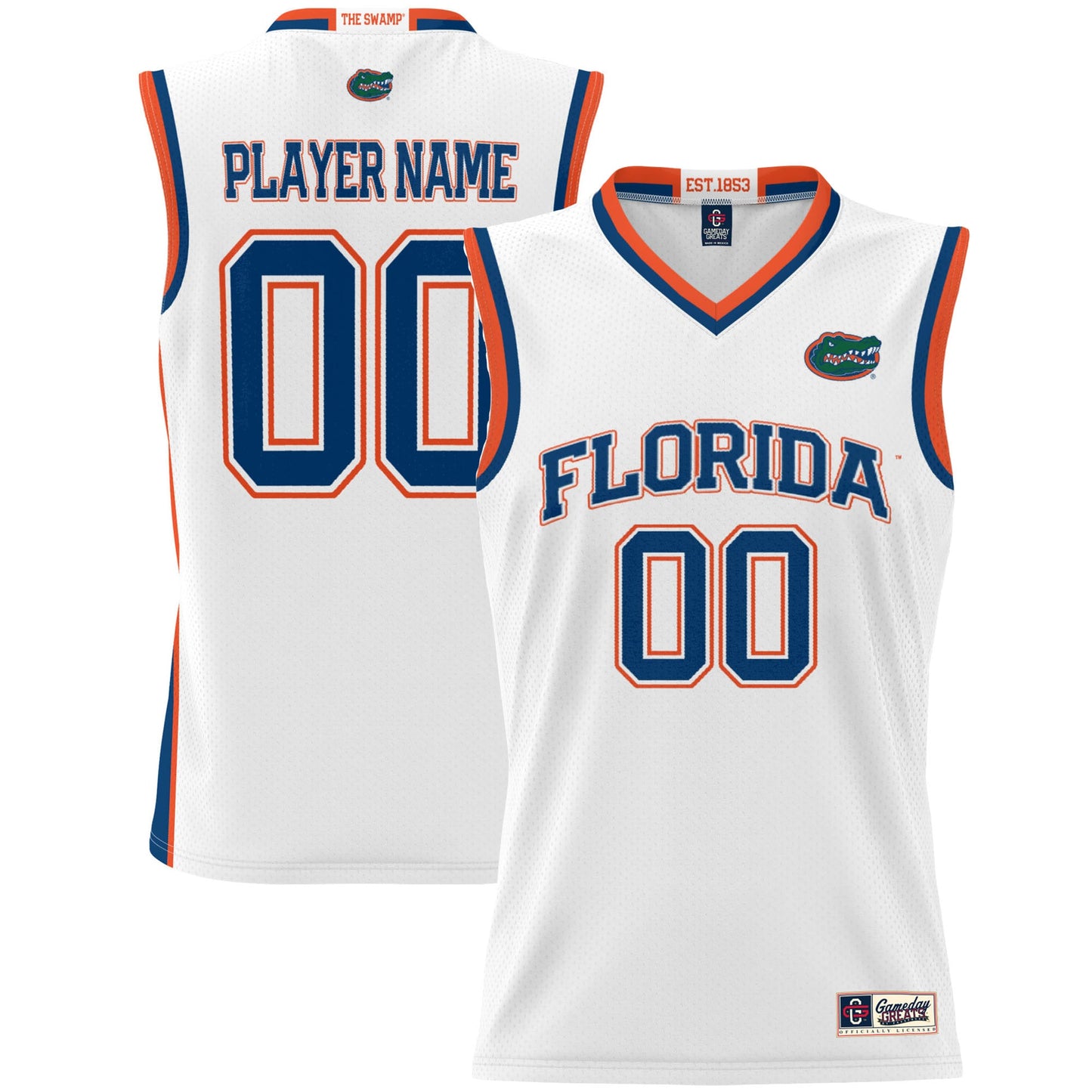 Florida Gators GameDay Greats Youth NIL Pick-A-Player Lightweight Men's Basketball Jersey - Royal