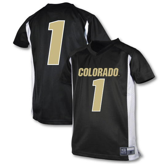 #1 Colorado Buffaloes Garb Youth Football Jersey - Black