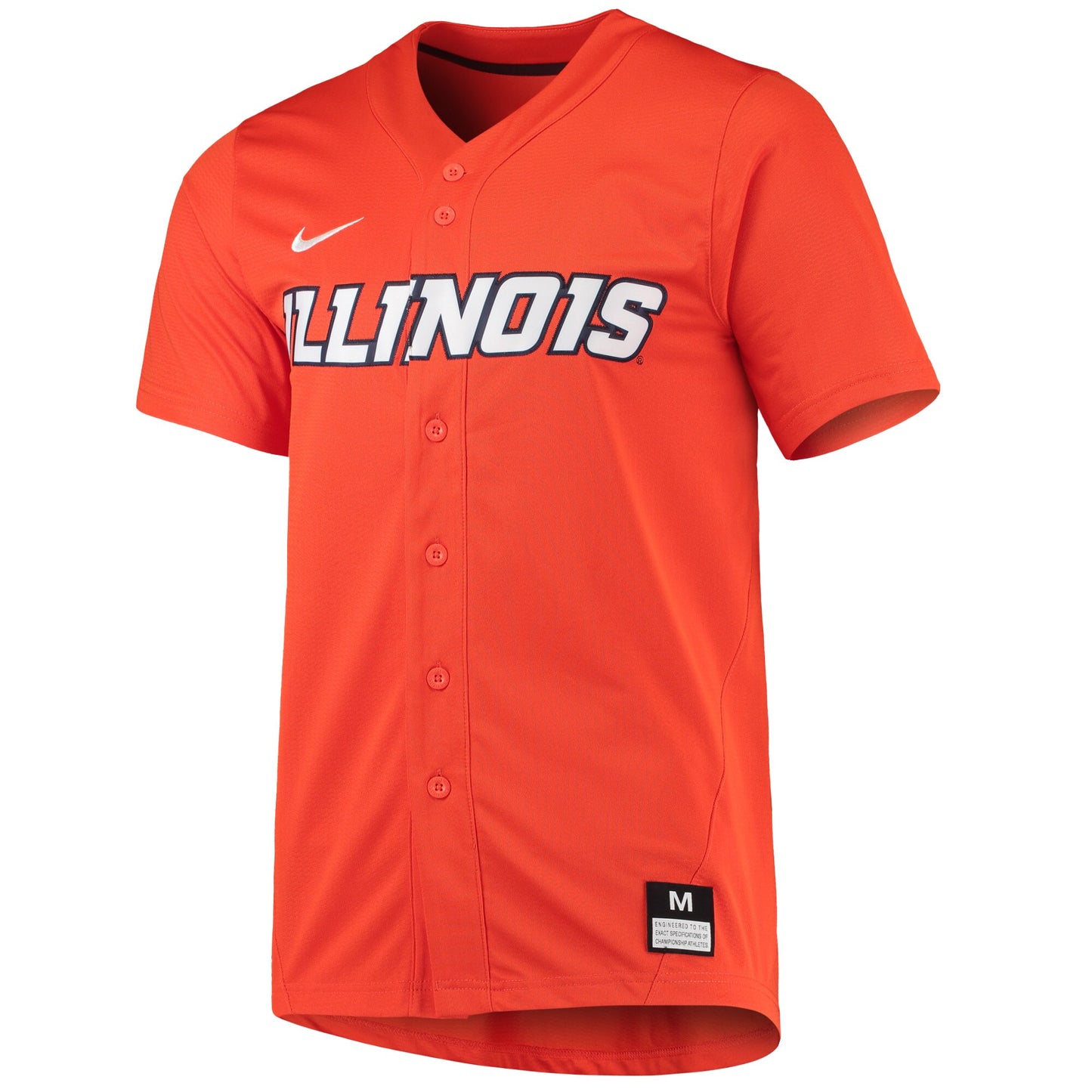 Illinois Fighting Illini Nike Replica Baseball Jersey - Orange