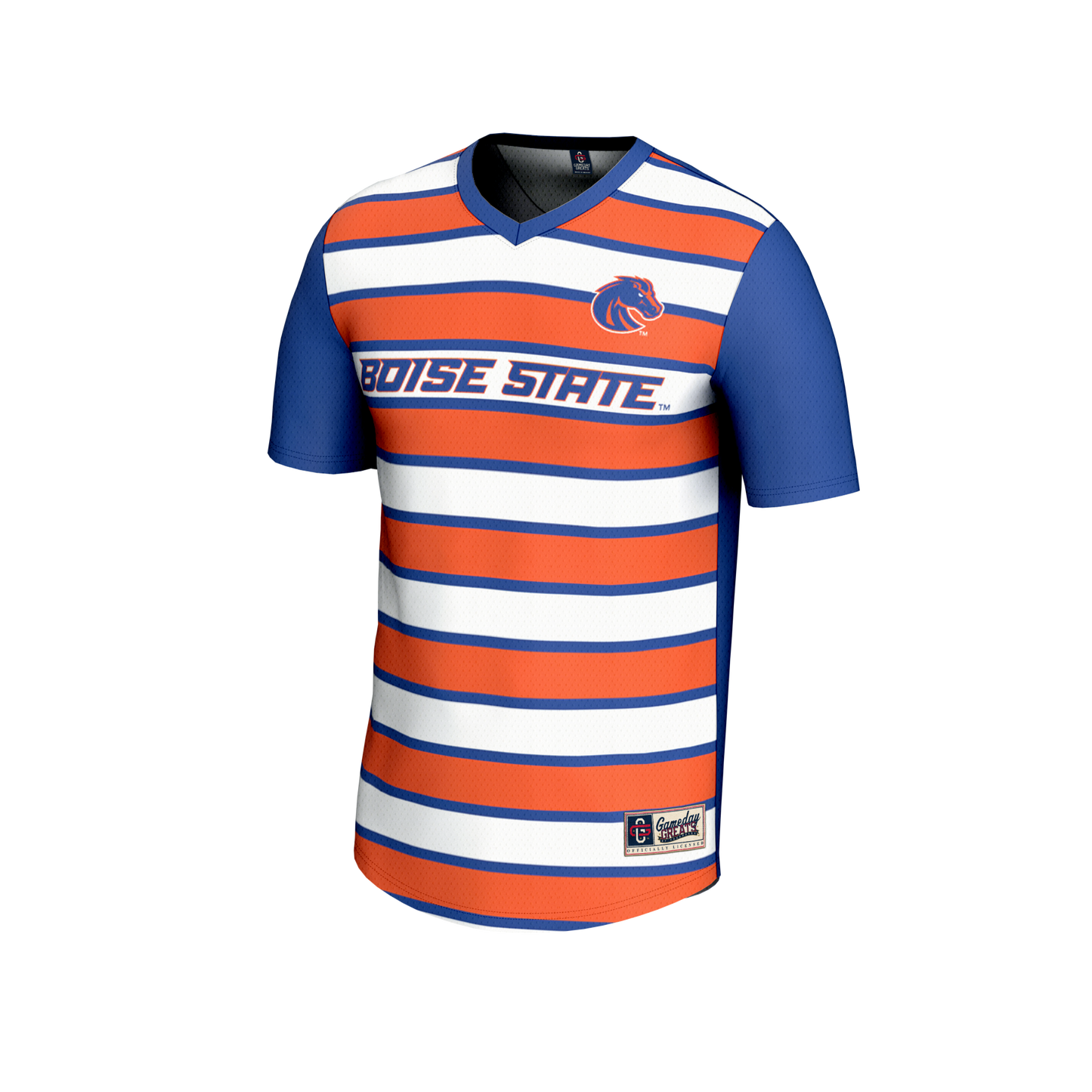 Boise State Broncos GameDay Greats Youth Lightweight Collegiate Soccer Fashion Jersey - Royal