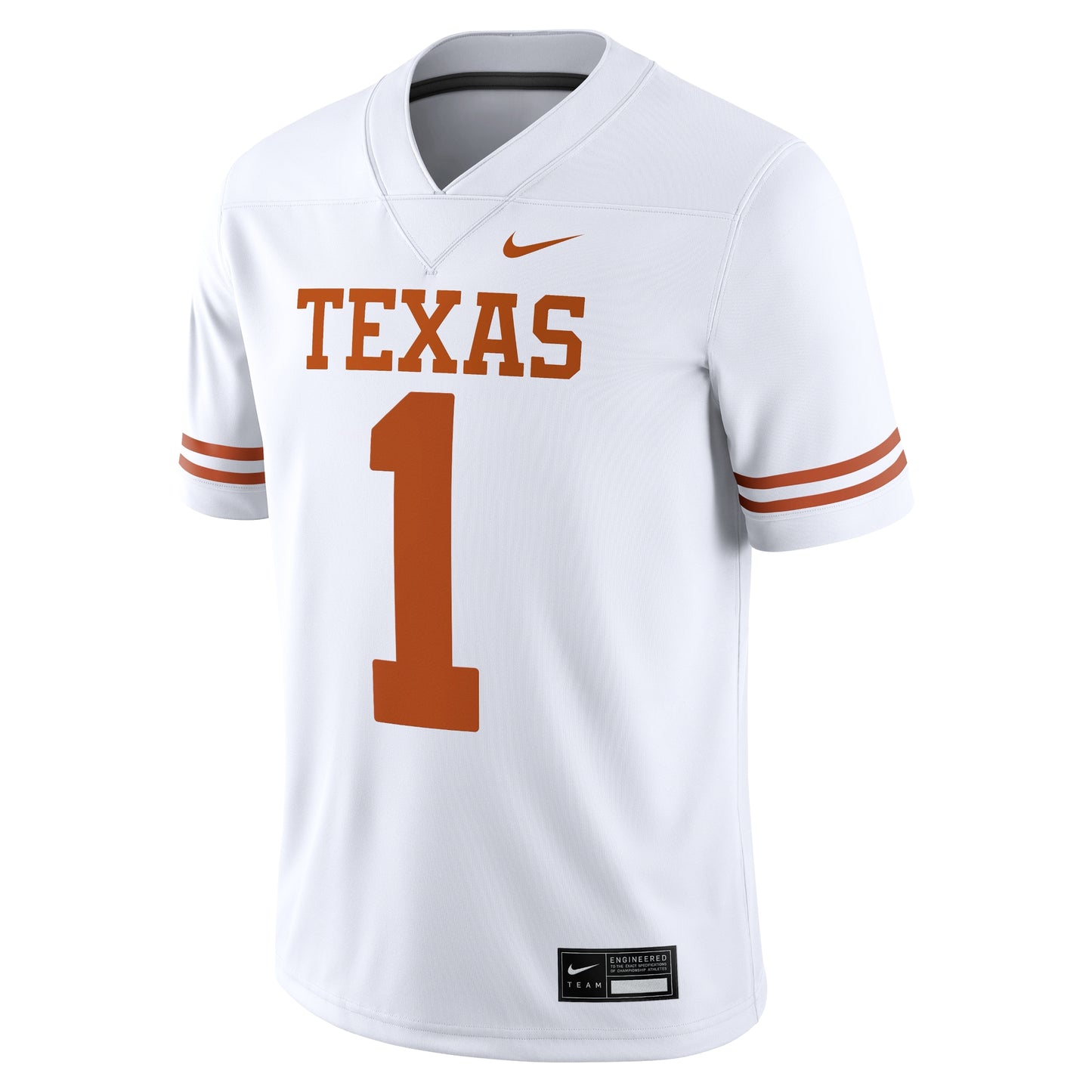 #1 Texas Longhorns Nike Game Jersey - Texas Orange
