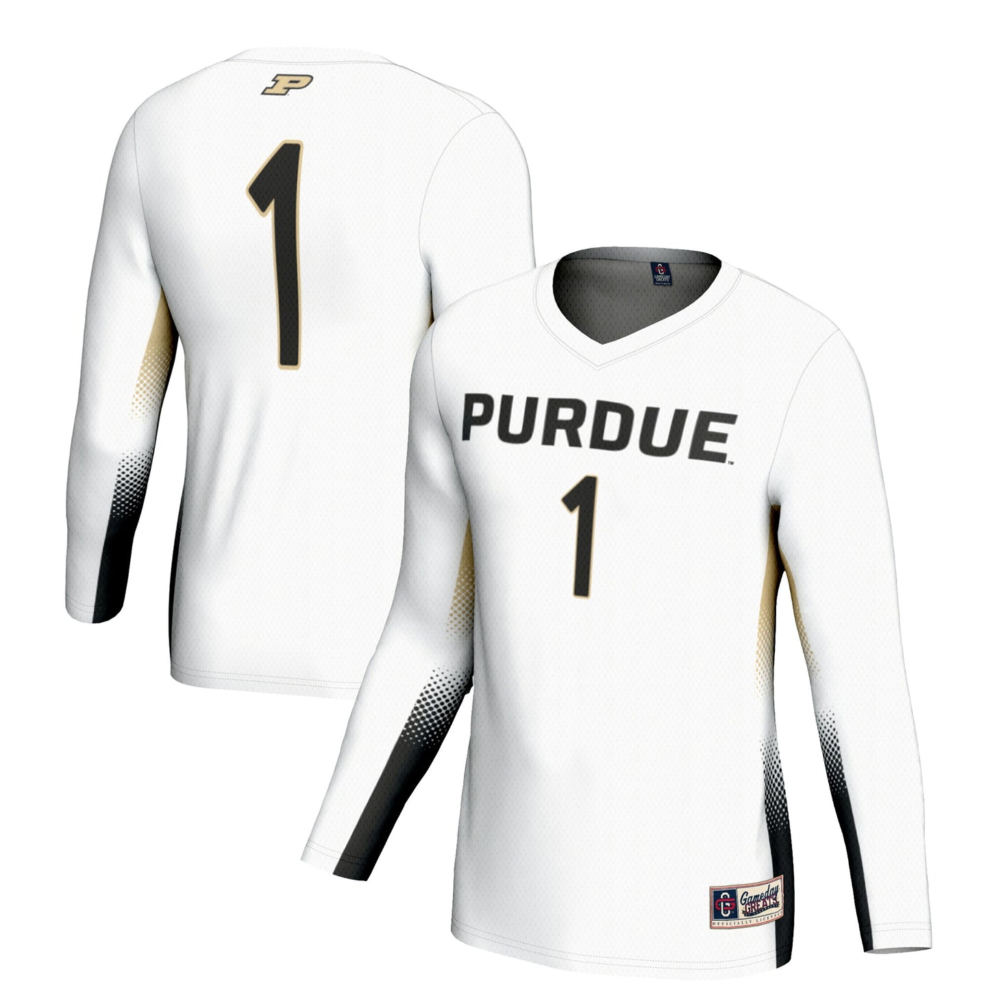 #1 Purdue Boilermakers GameDay Greats Unisex Lightweight Volleyball Jersey - White