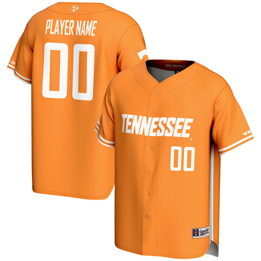 Tennessee Volunteers GameDay Greats Youth NIL Pick-A-Player Lightweight Baseball Jersey - Tennessee Orange