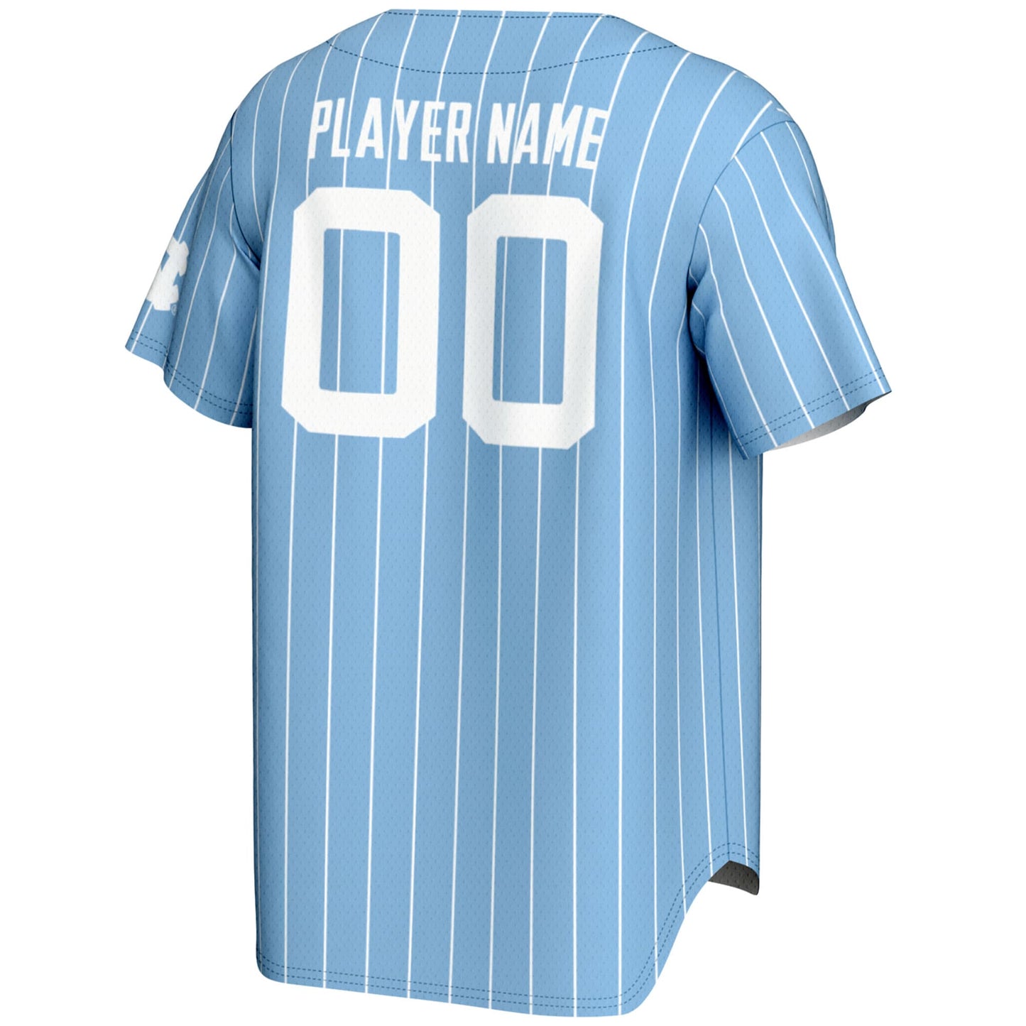 North Carolina Tar Heels GameDay Greats Carolina Blue NIL Pick-A-Player Lightweight Baseball Jersey - Light Blue
