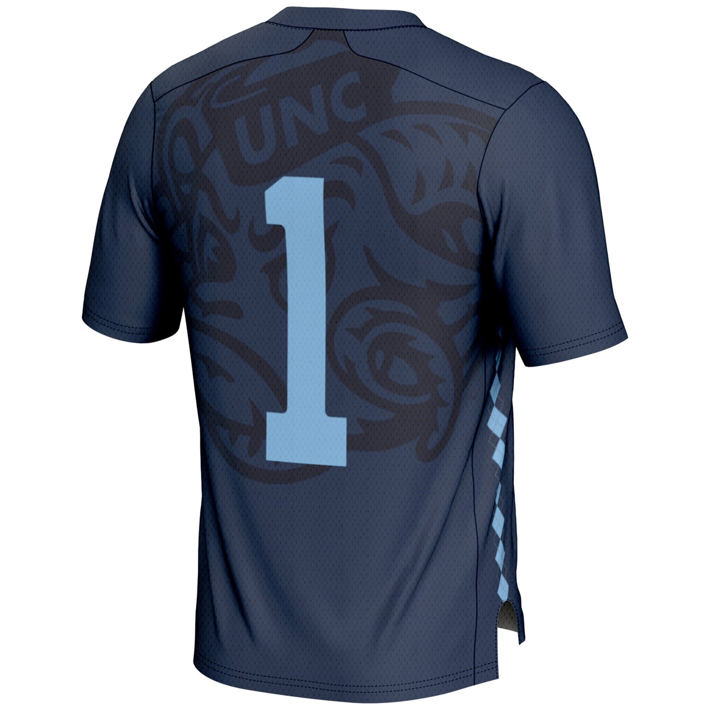 #1 North Carolina Tar Heels GameDay Greats Lightweight Men's Lacrosse Jersey - Navy