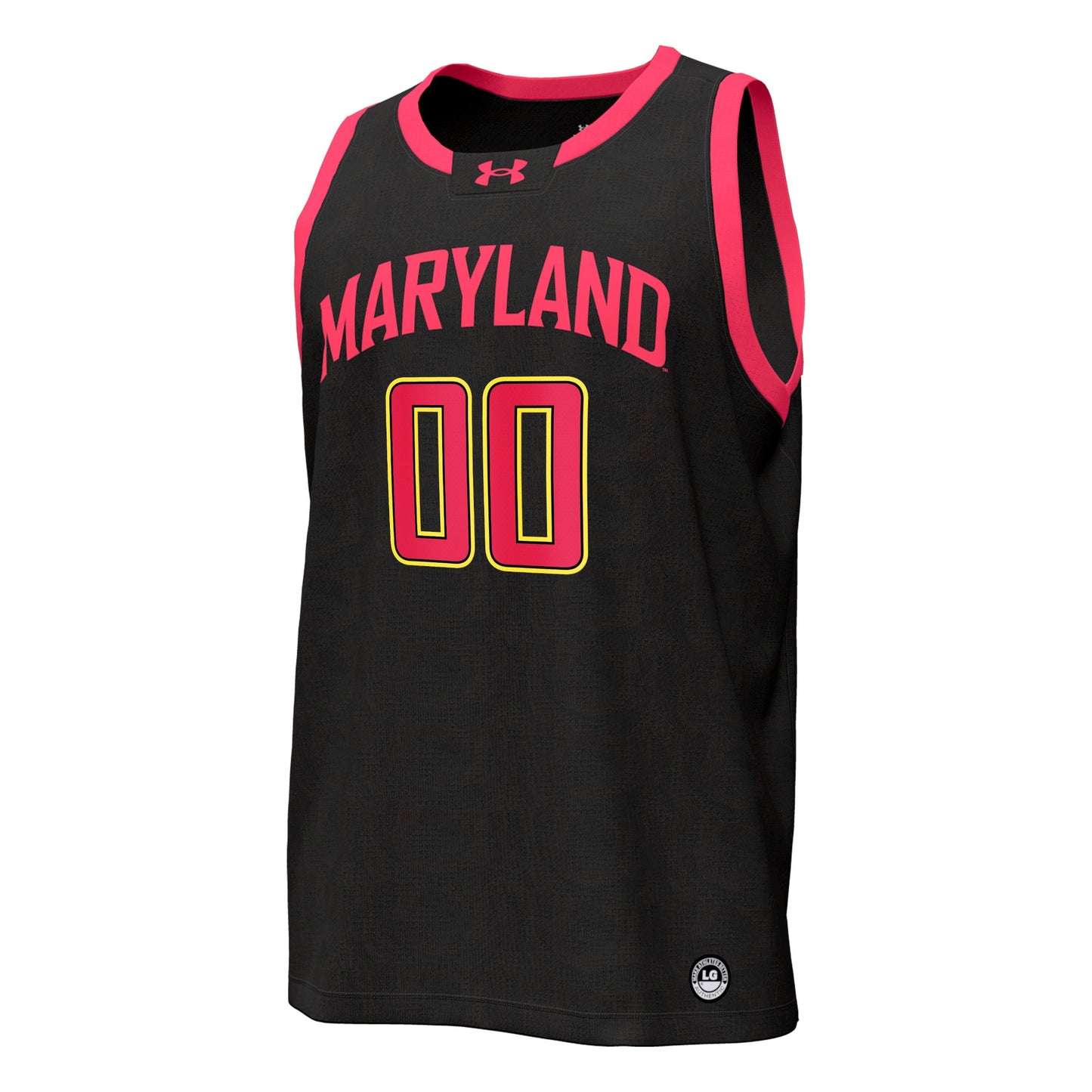 Maryland Terrapins Under Armour Unisex NIL Pick-A-Player Women's Basketball Replica Jersey - Black