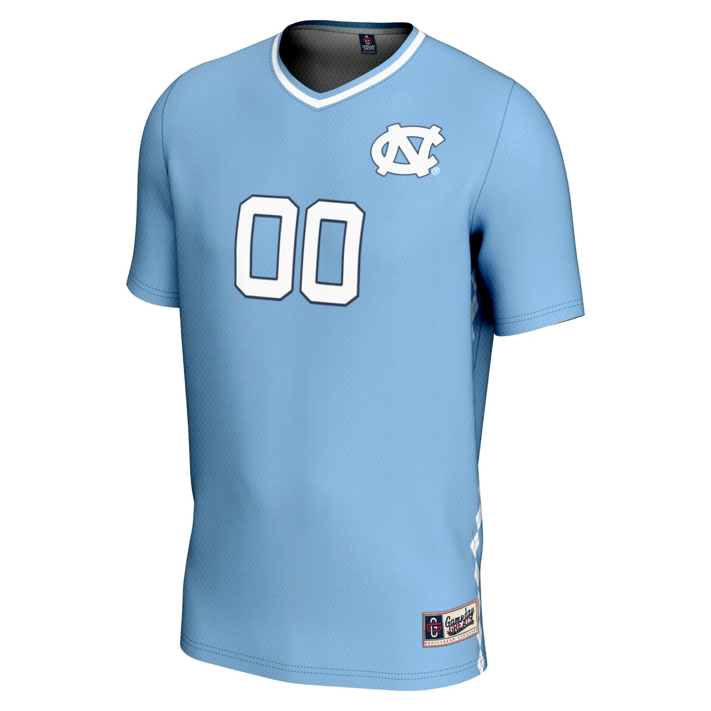 North Carolina Tar Heels GameDay Greats Youth NIL Pick-A-Player Lightweight Men's Soccer Jersey - Carolina Blue