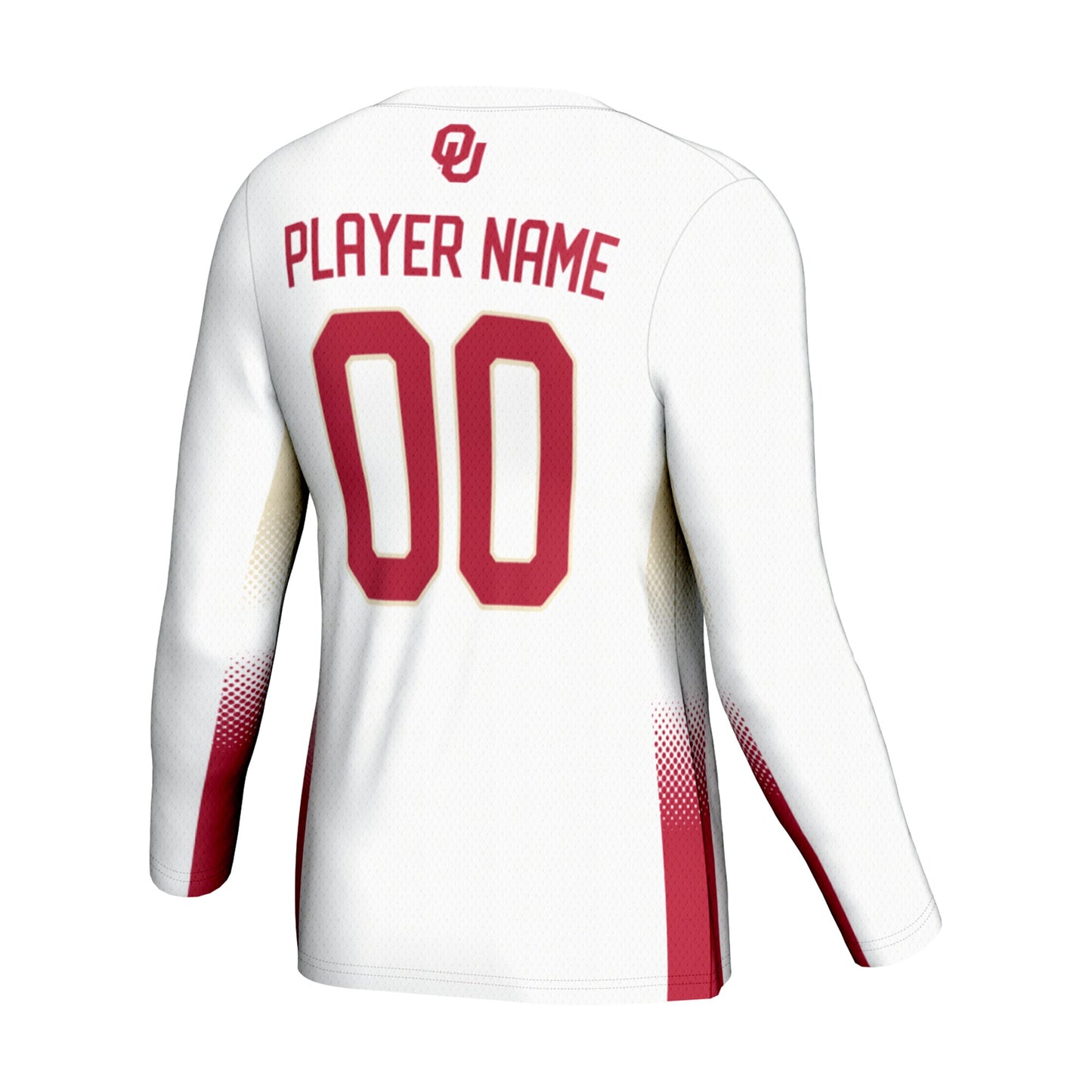 Oklahoma Sooners GameDay Greats Youth Lightweight NIL Women's Volleyball Jersey - White