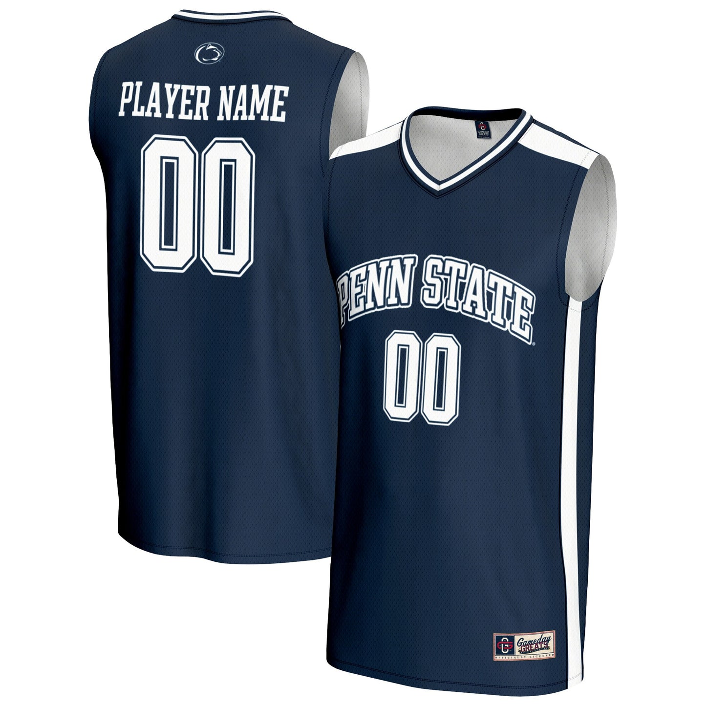 Penn State Nittany Lions GameDay Greats Unisex NIL Pick-A-Player Lightweight Men's Basketball Jersey - Navy