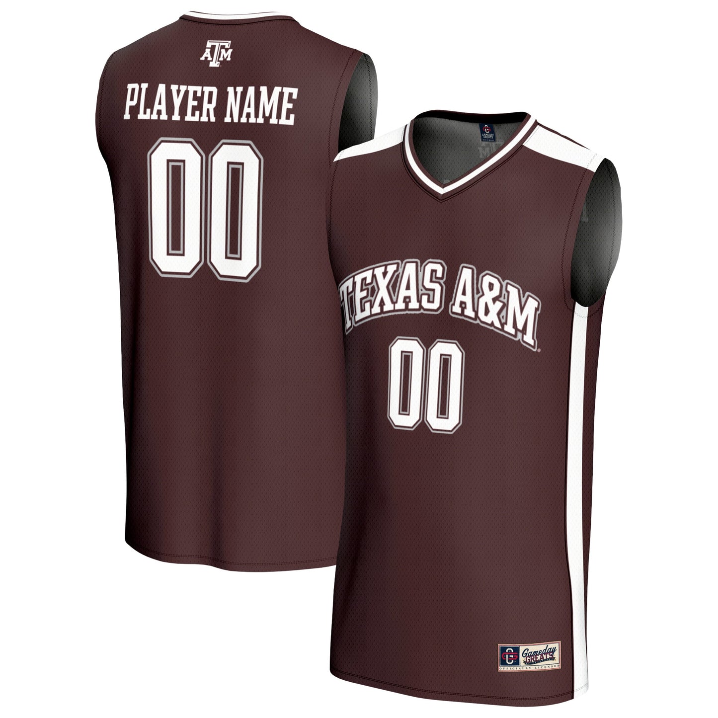 Texas A&M Aggies GameDay Greats Youth Lightweight Collegiate Men's Basketball NIL Pick-A-Player Fashion Jersey - Maroon