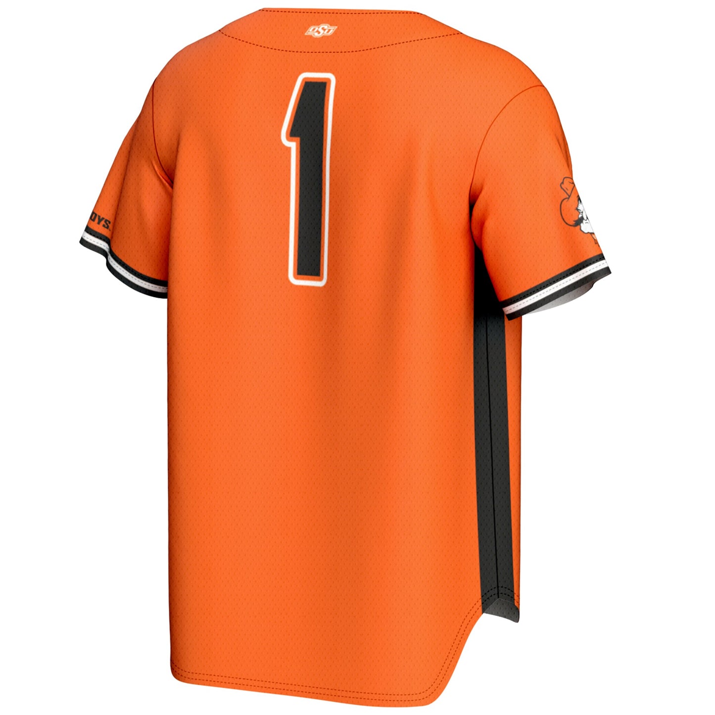 #1 Oklahoma State Cowboys GameDay Greats Lightweight Baseball Fashion Jersey - Orange