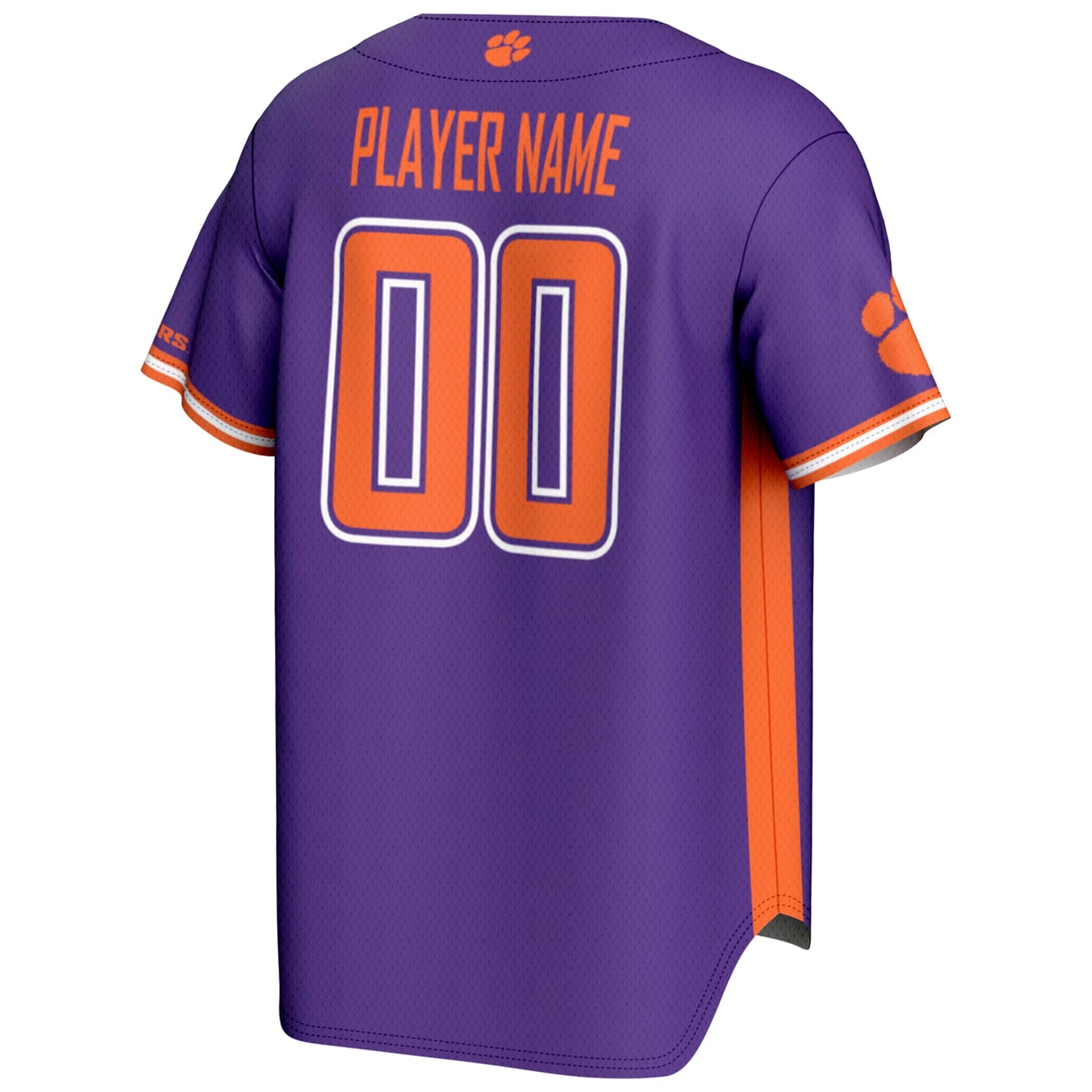 Clemson Tigers GameDay Greats Youth NIL Pick-A-Player Lightweight Baseball Jersey - Purple
