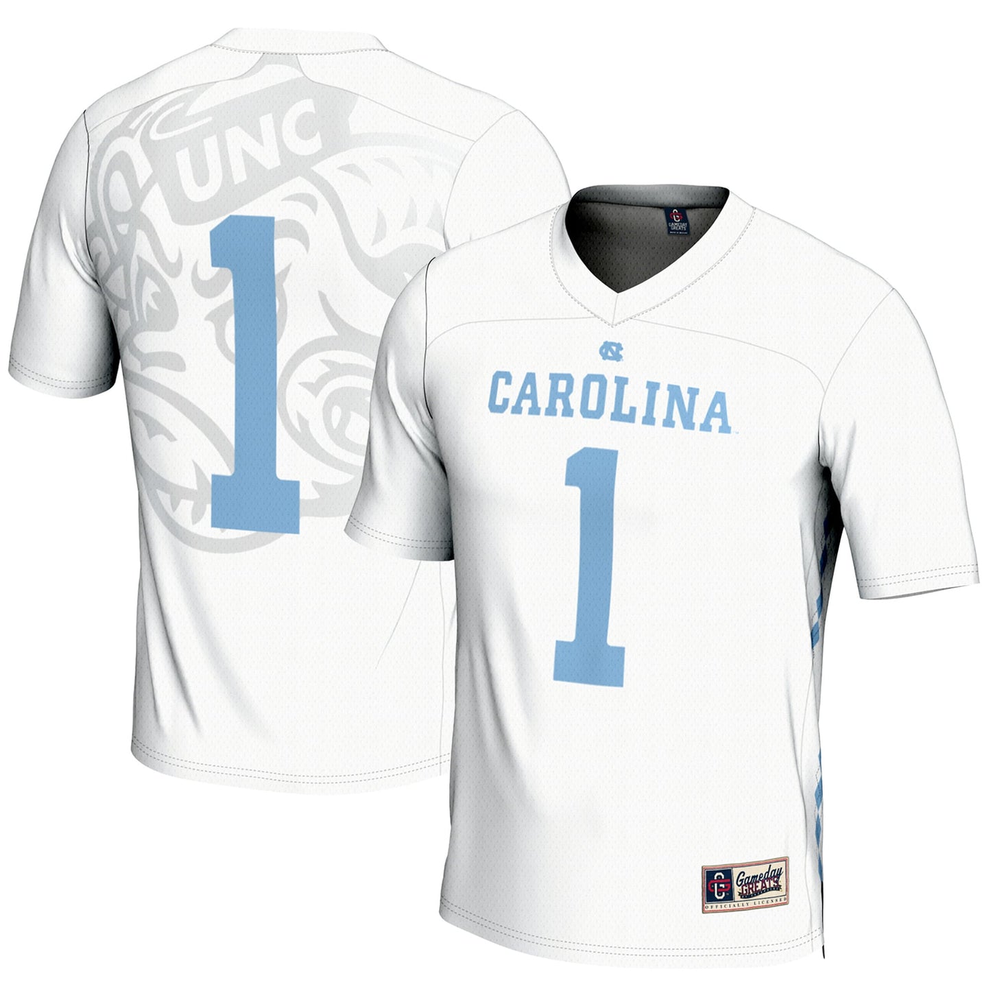 #1 North Carolina Tar Heels GameDay Greats Lightweight Men's Lacrosse Jersey - Navy
