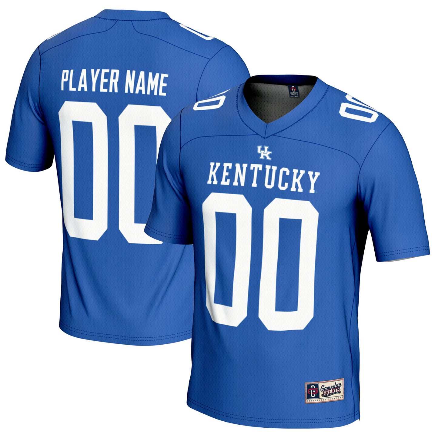 Kentucky Wildcats GameDay Greats NIL Pick-A-Player Football Jersey - Charcoal
