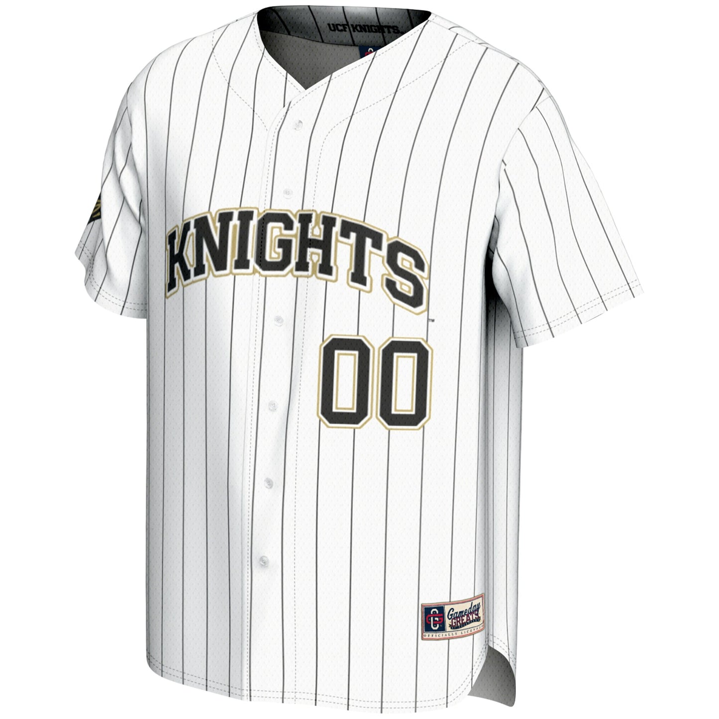 UCF Knights GameDay Greats Youth NIL Pick-A-Player Lightweight Baseball Jersey - White