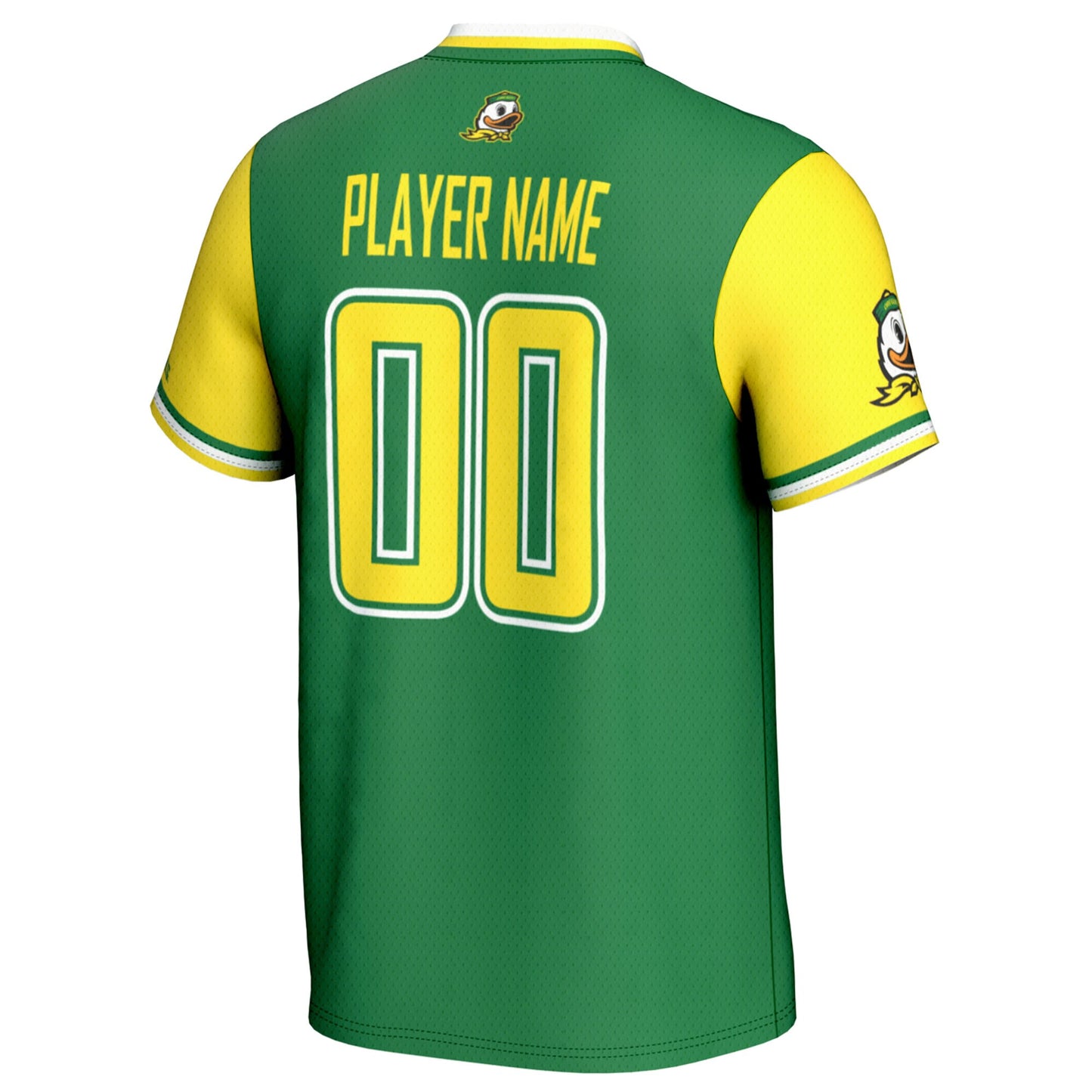 Oregon Ducks GameDay Greats Unisex NIL Pick-A-Player Lightweight Softball Jersey - Green